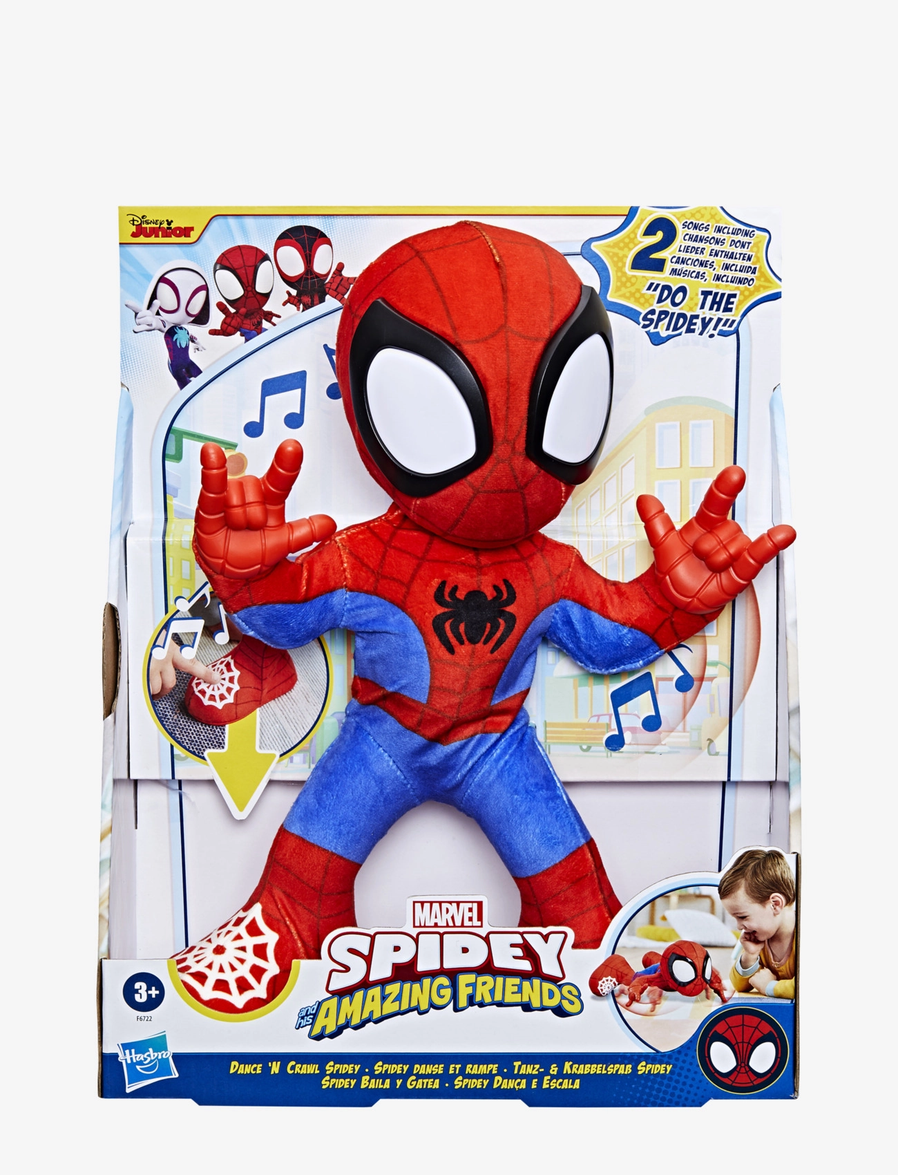 Marvel - Marvels Spidey och hans fantastiska vänner Dance 'N Crawl Spidey - multicolor - 4
