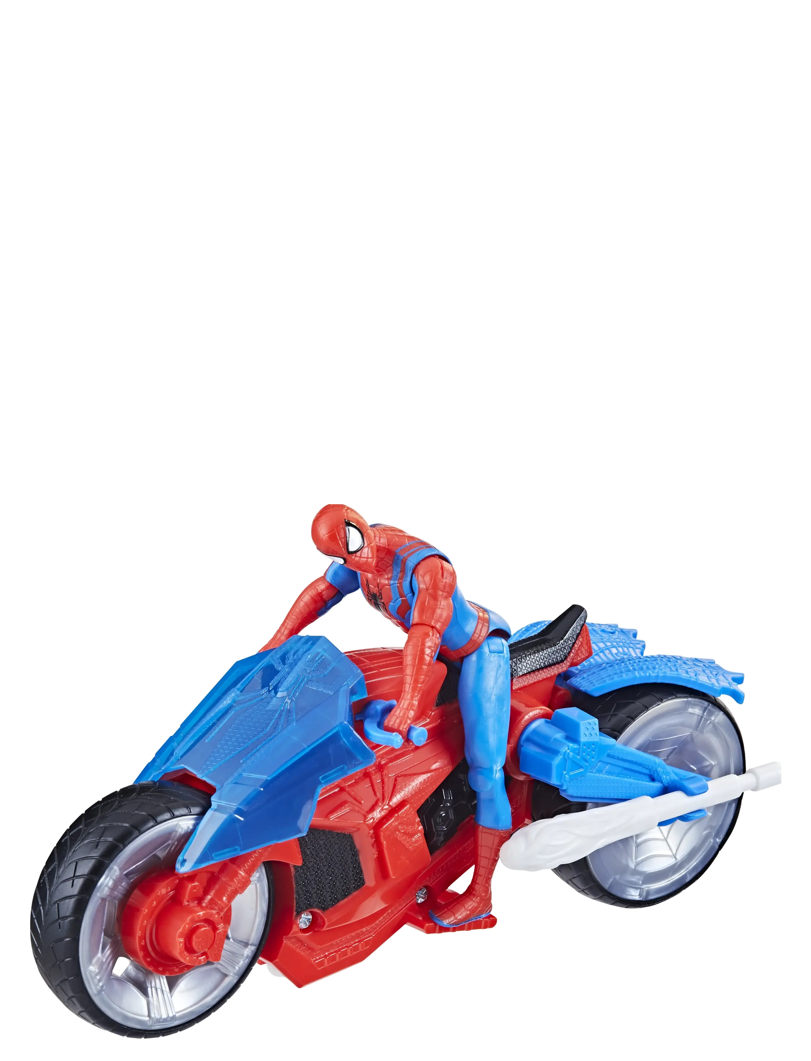 Marvel - Marvel Spider-Man Spider-Man Web Blast Cycle Kids Playset with Poseable Spider-Man Action Figure - multicolor - 1