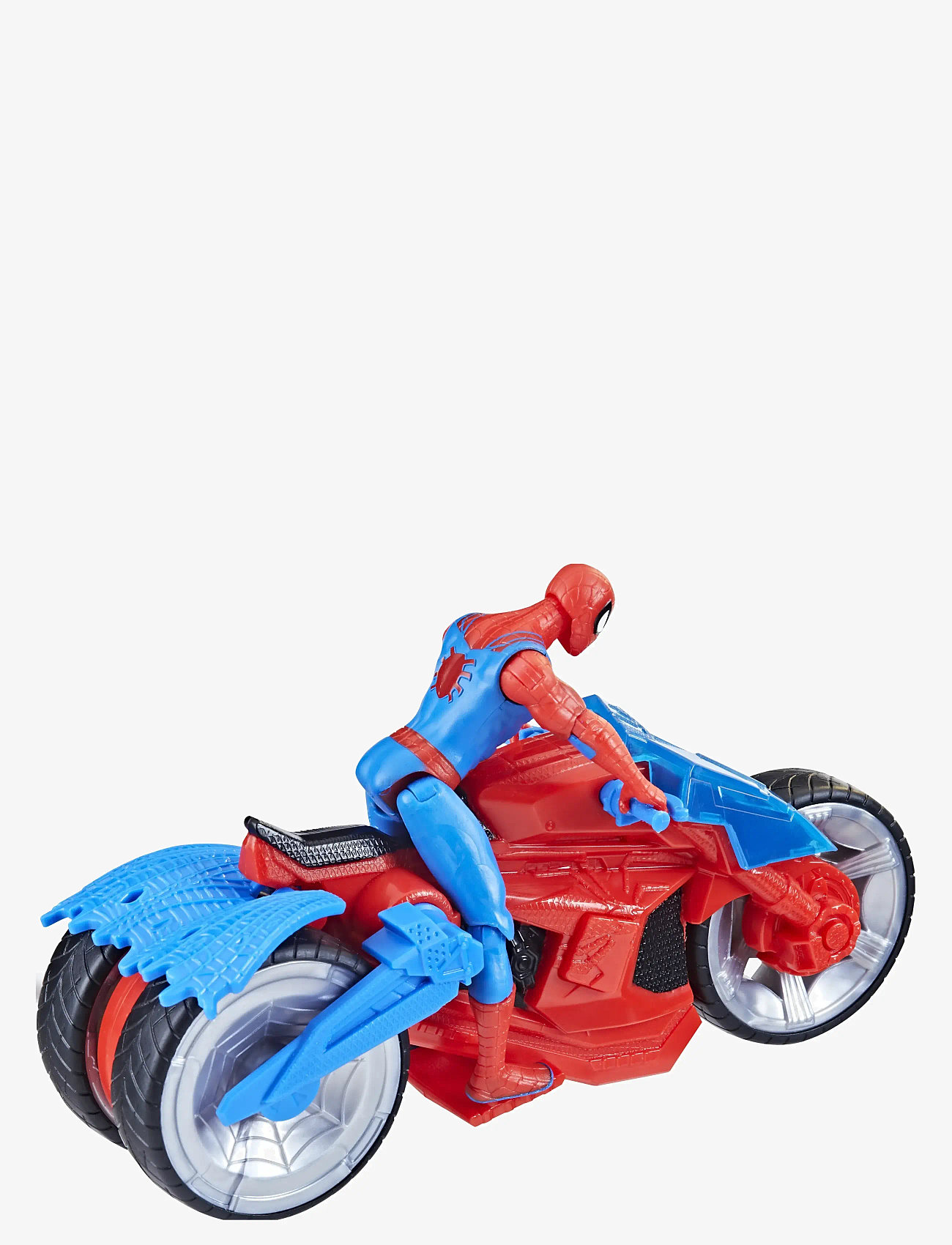 Marvel - Marvel Spider-Man Spider-Man Web Blast Cycle Kids Playset with Poseable Spider-Man Action Figure - multicolor - 2