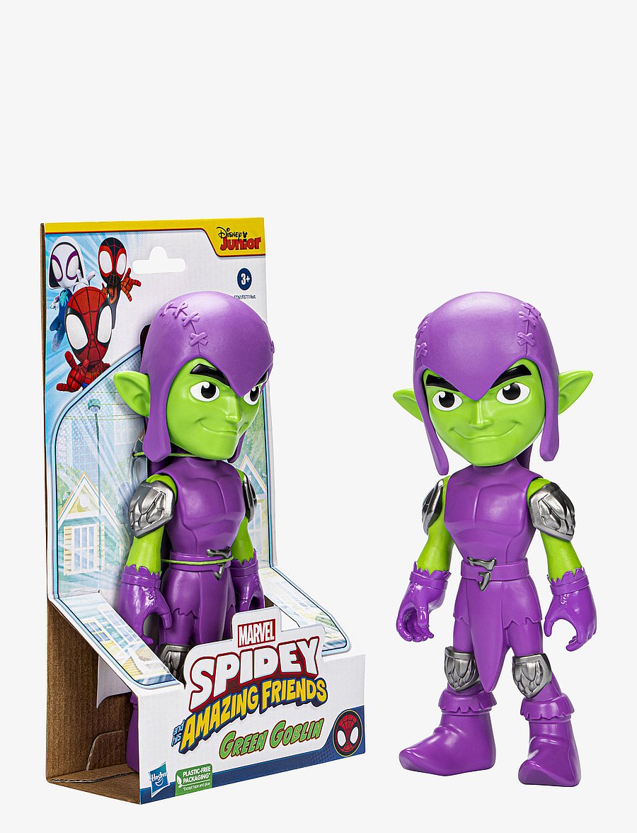 Marvel - Marvel Spidey and His Amazing Friends Supersized Green Goblin Action Figure - multicolor - 0