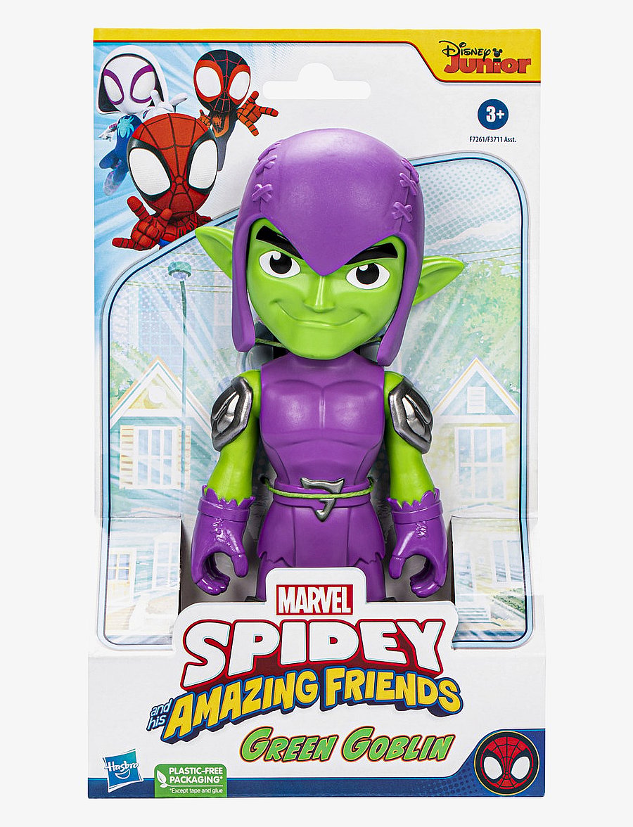 Marvel - Marvel Spidey and His Amazing Friends Supersized Green Goblin Action Figure - multicolor - 4