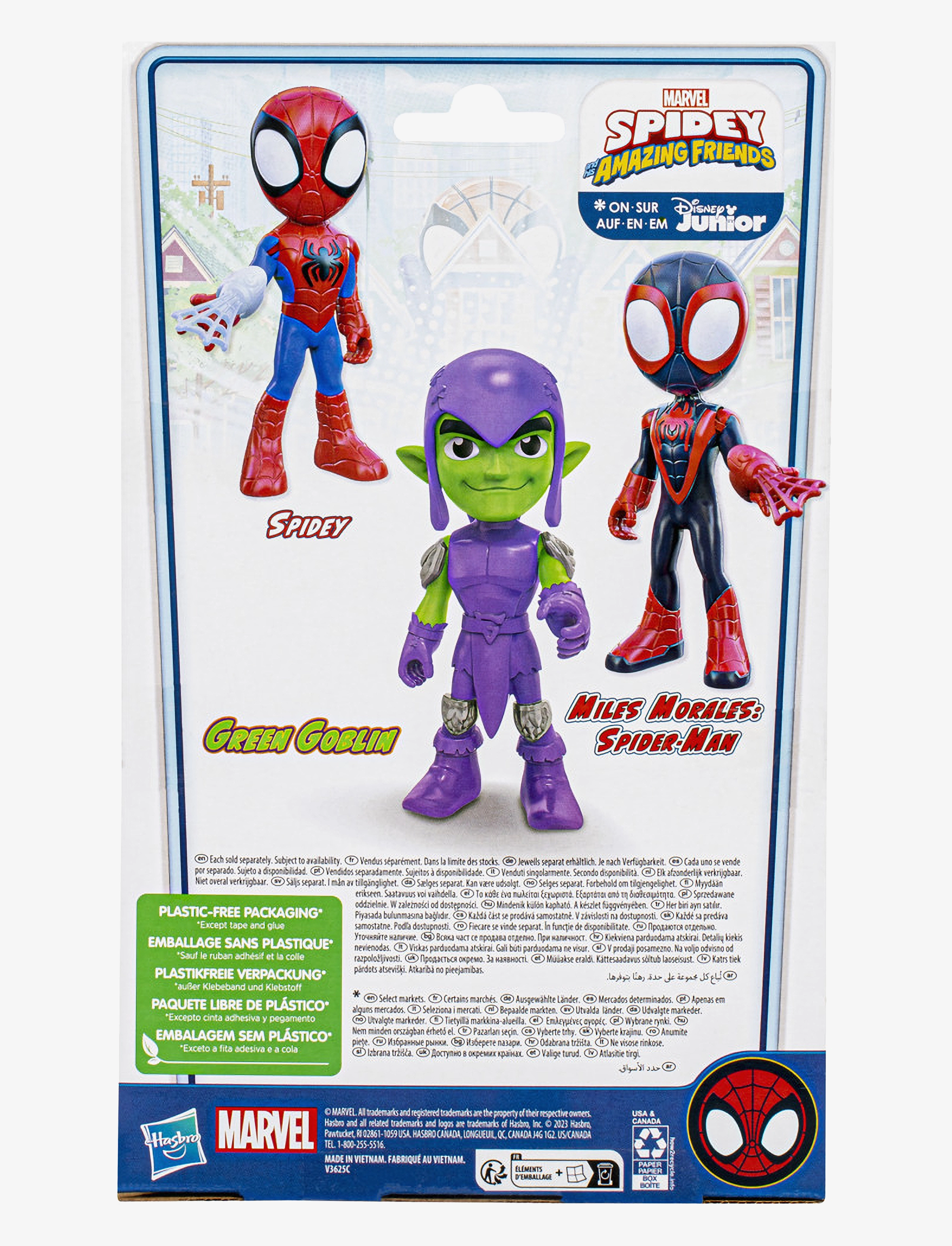 Marvel - Marvel Spidey and His Amazing Friends Supersized Green Goblin Action Figure - multicolor - 5