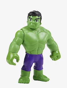 Marvel Spidey and His Amazing Friends Supersized Hulk Action Figure, Preschool Toy, Age 3 and Up, Marvel