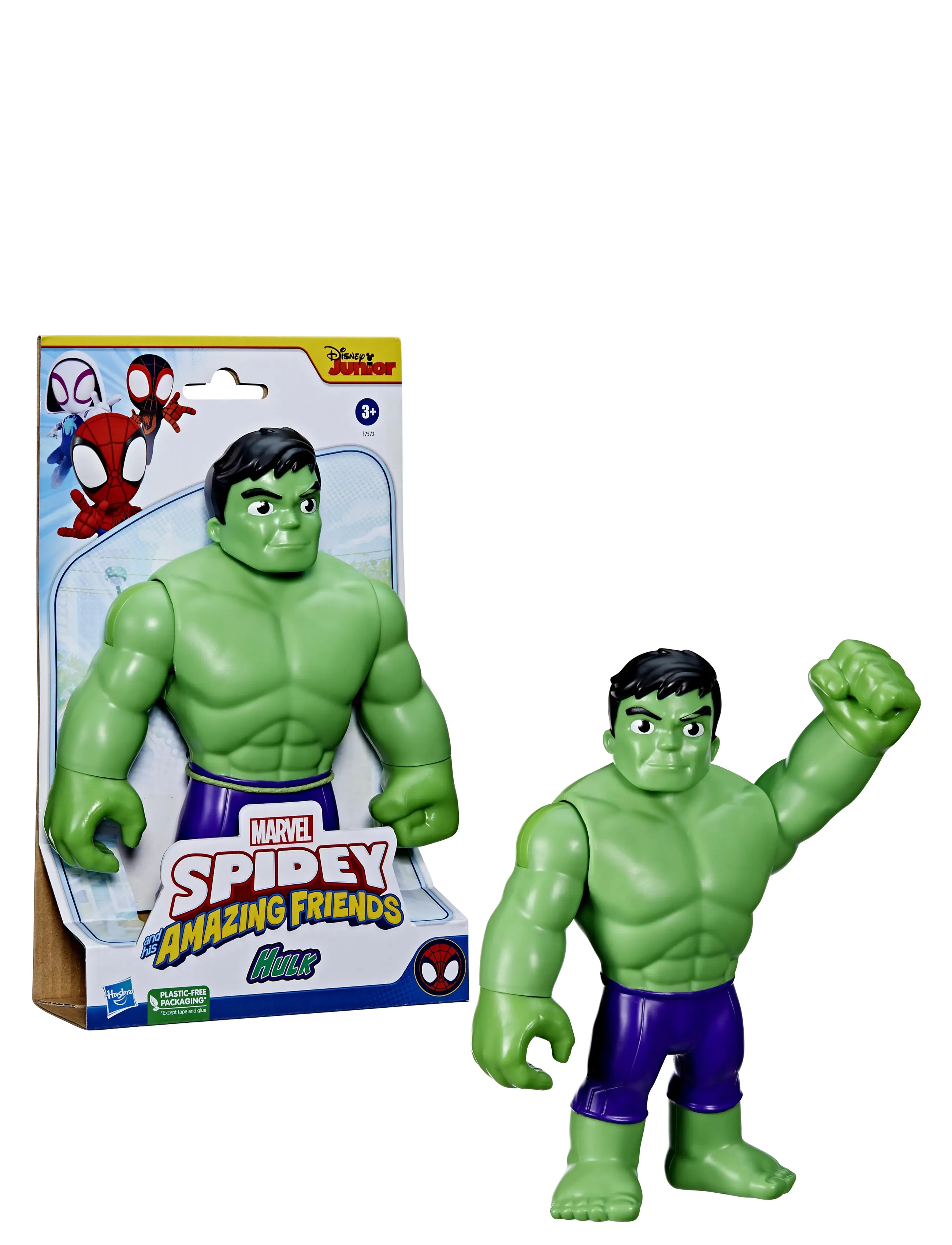 Marvel - Marvel Spidey and His Amazing Friends Supersized Hulk - kangelaskujukesed - multi coloured - 2