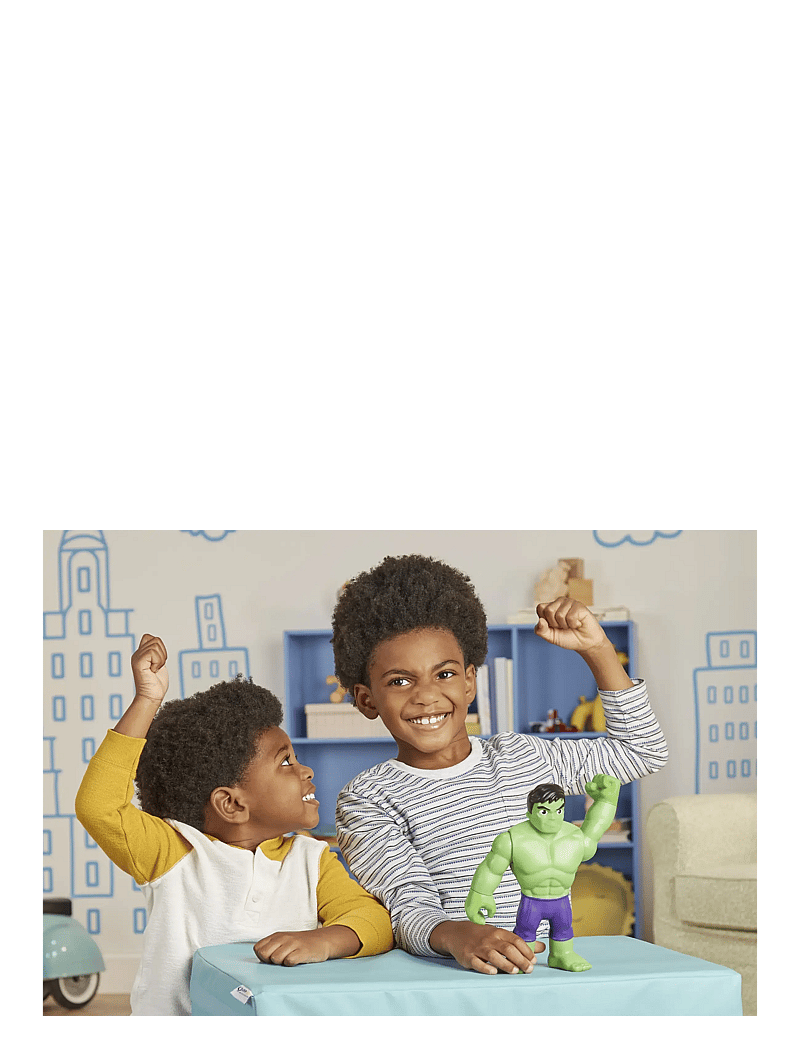 Marvel - Marvel Spidey and His Amazing Friends Supersized Hulk - geschenke unter 30€ - multi coloured - 5