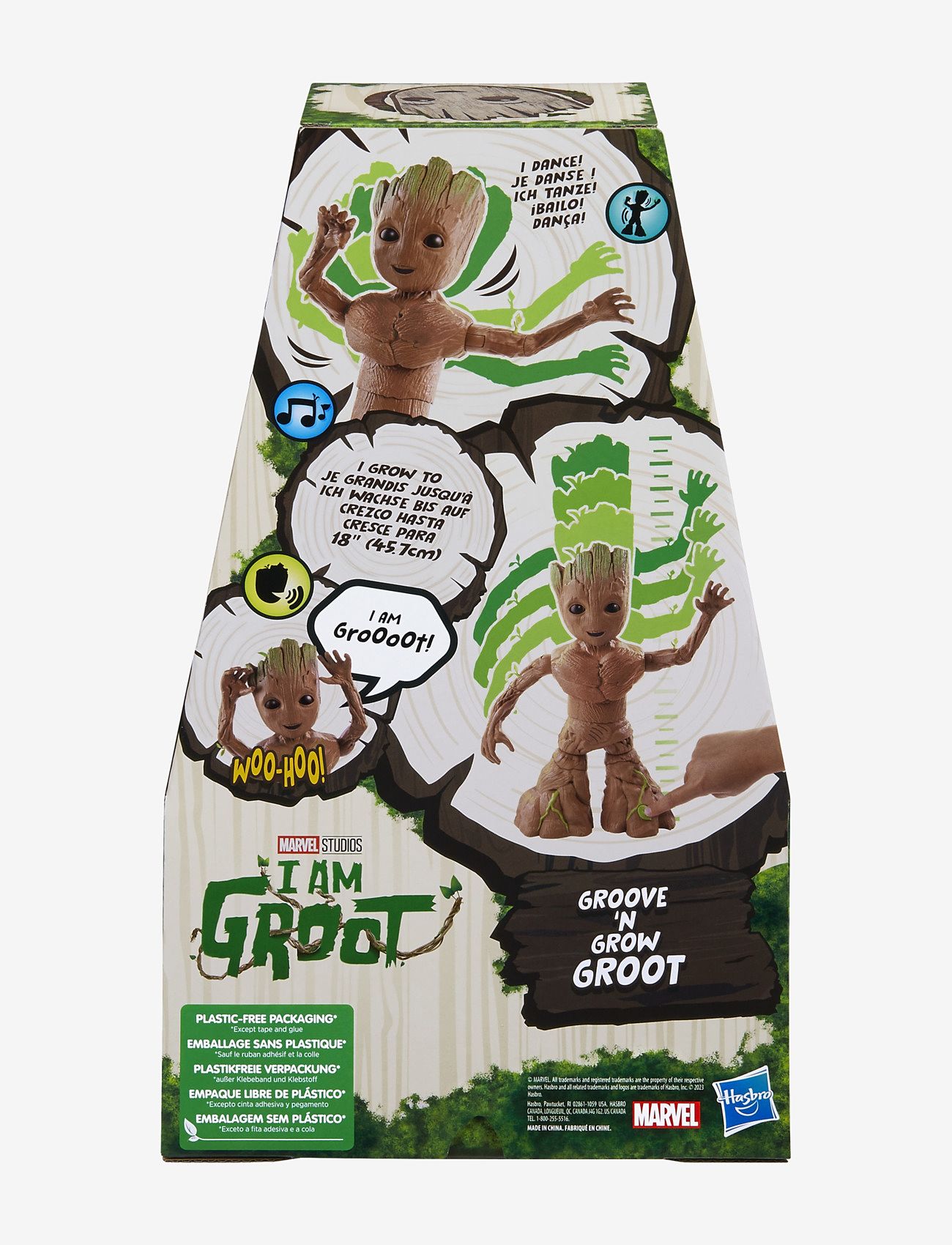 Marvel - Marvel Studios I Am Groot Groove 'N Grow Groot - mulit colured - 5