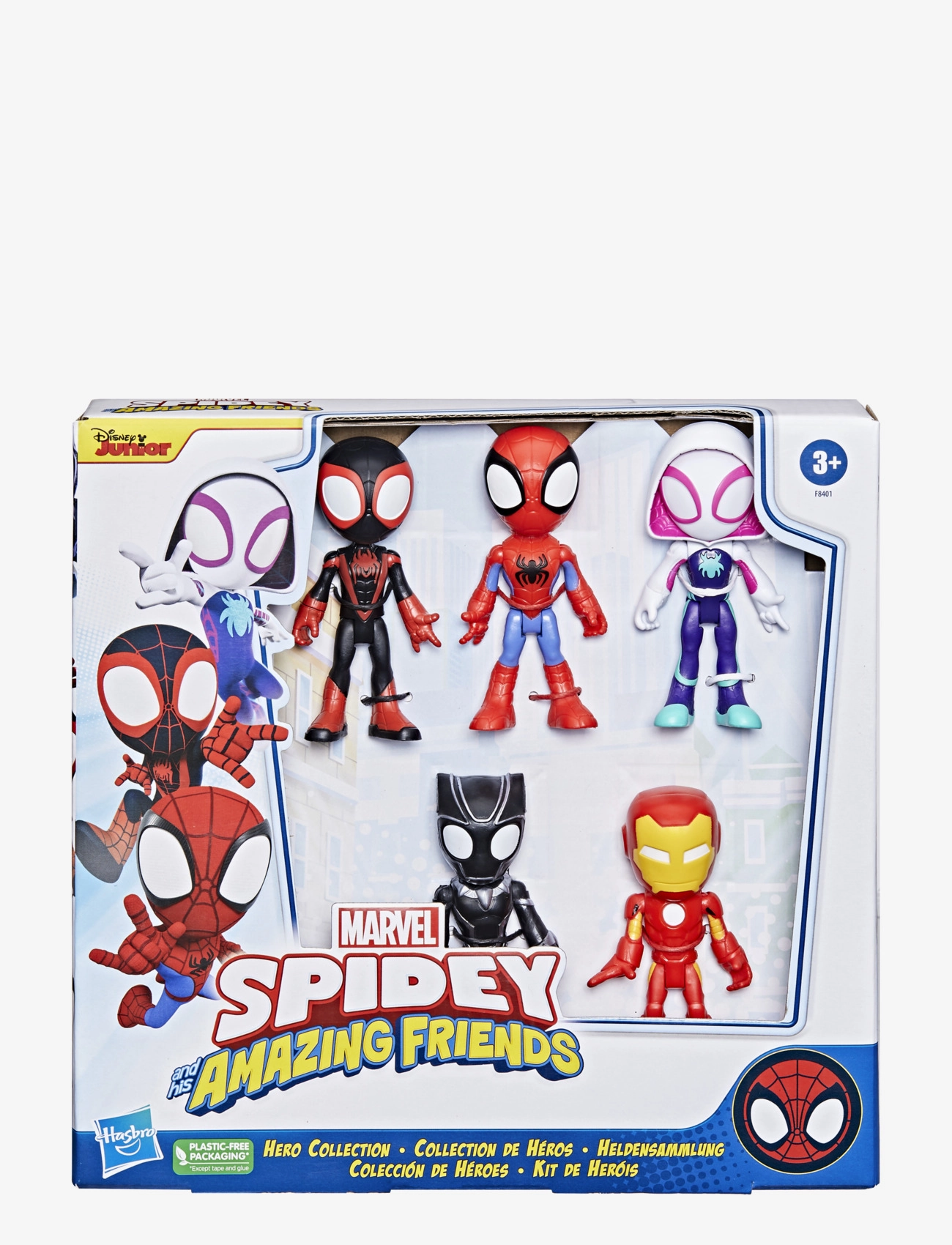 Marvel - Marvel Spidey and His Amazing Friends Hero Collection - actionfigurer - multicolor - 1