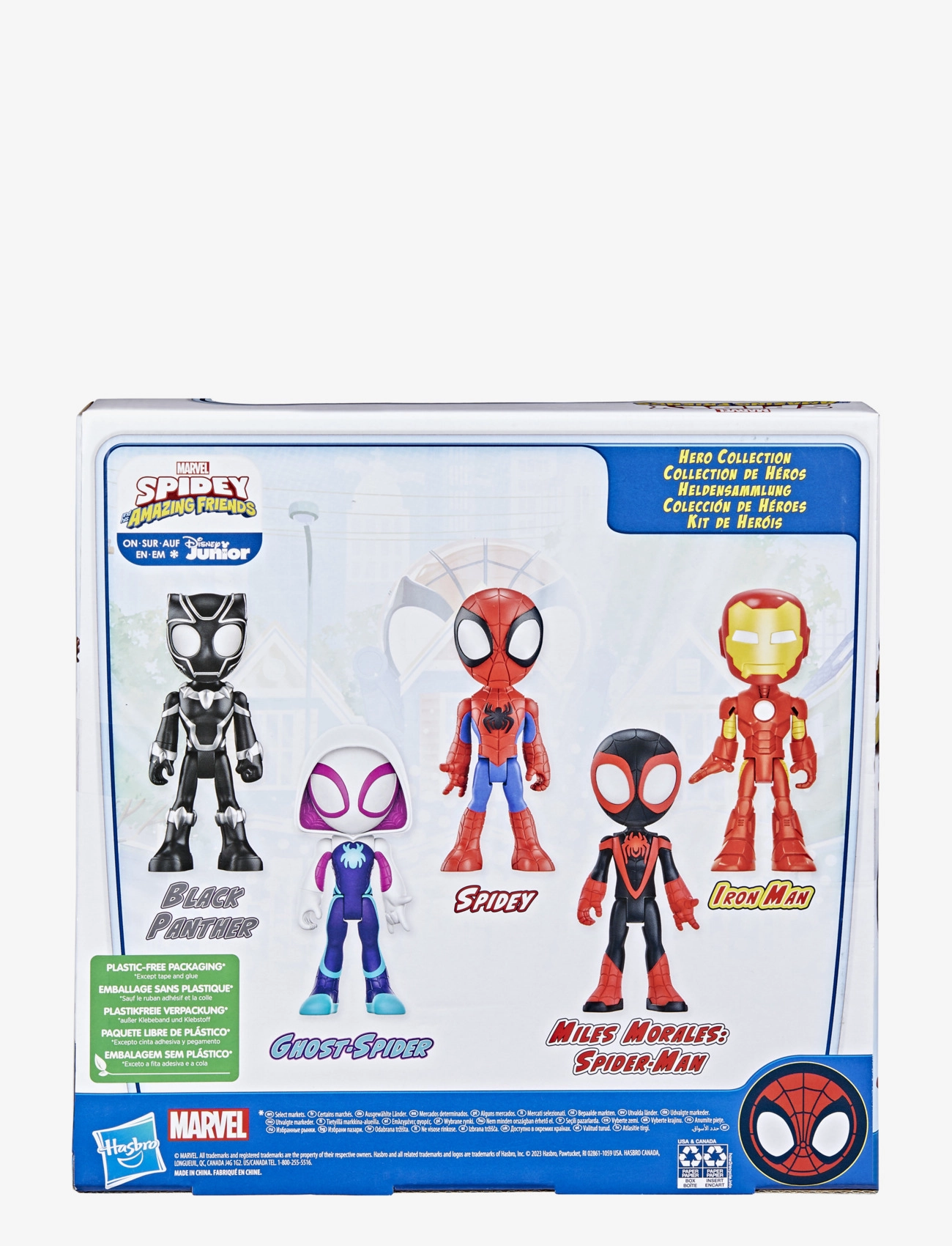 Marvel - Marvel Spidey and His Amazing Friends Hero Collection - actionfigurer - multicolor - 3