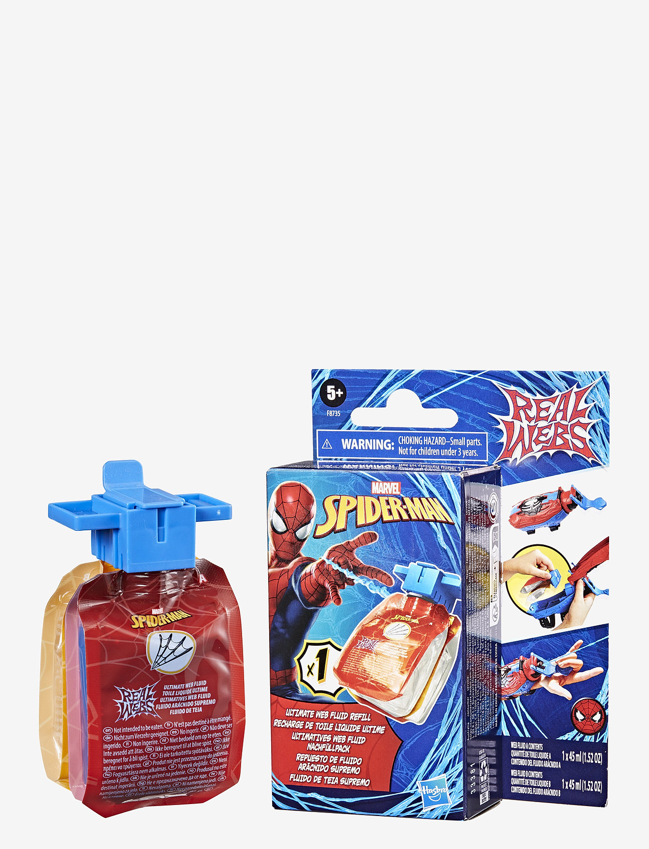 Marvel - Marvel Spider-Man toy weapon accessory/consumable Refill - multicolor - 0