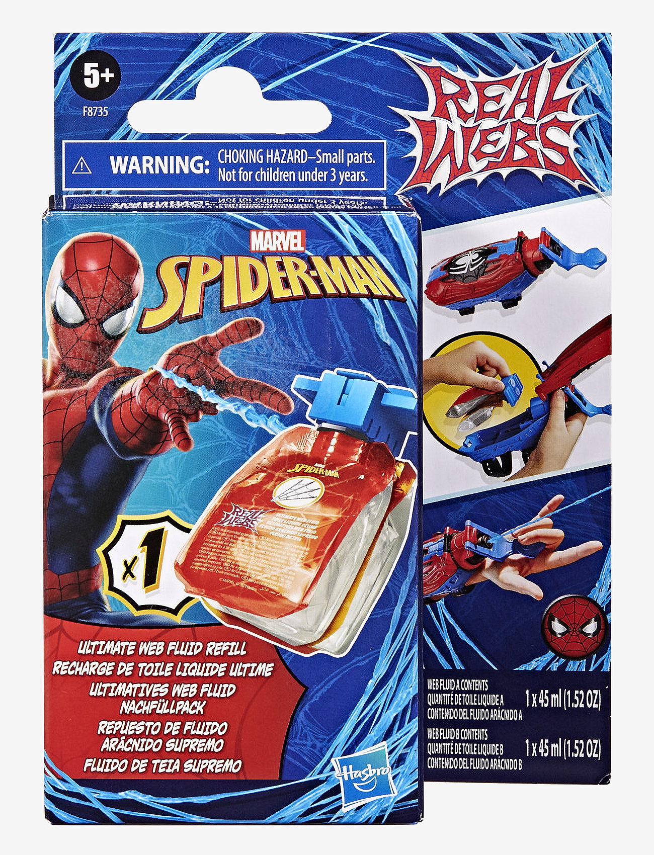 Marvel - Marvel Spider-Man toy weapon accessory/consumable Refill - multicolor - 1