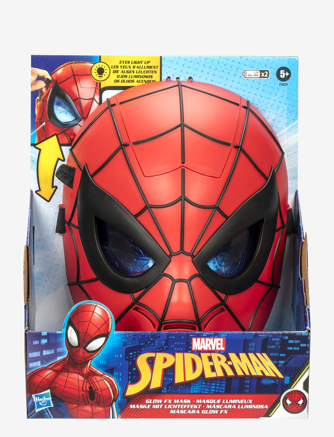Marvel - Marvel Spider-Man Glow FX Mask - costume accessories - multicolor - 1