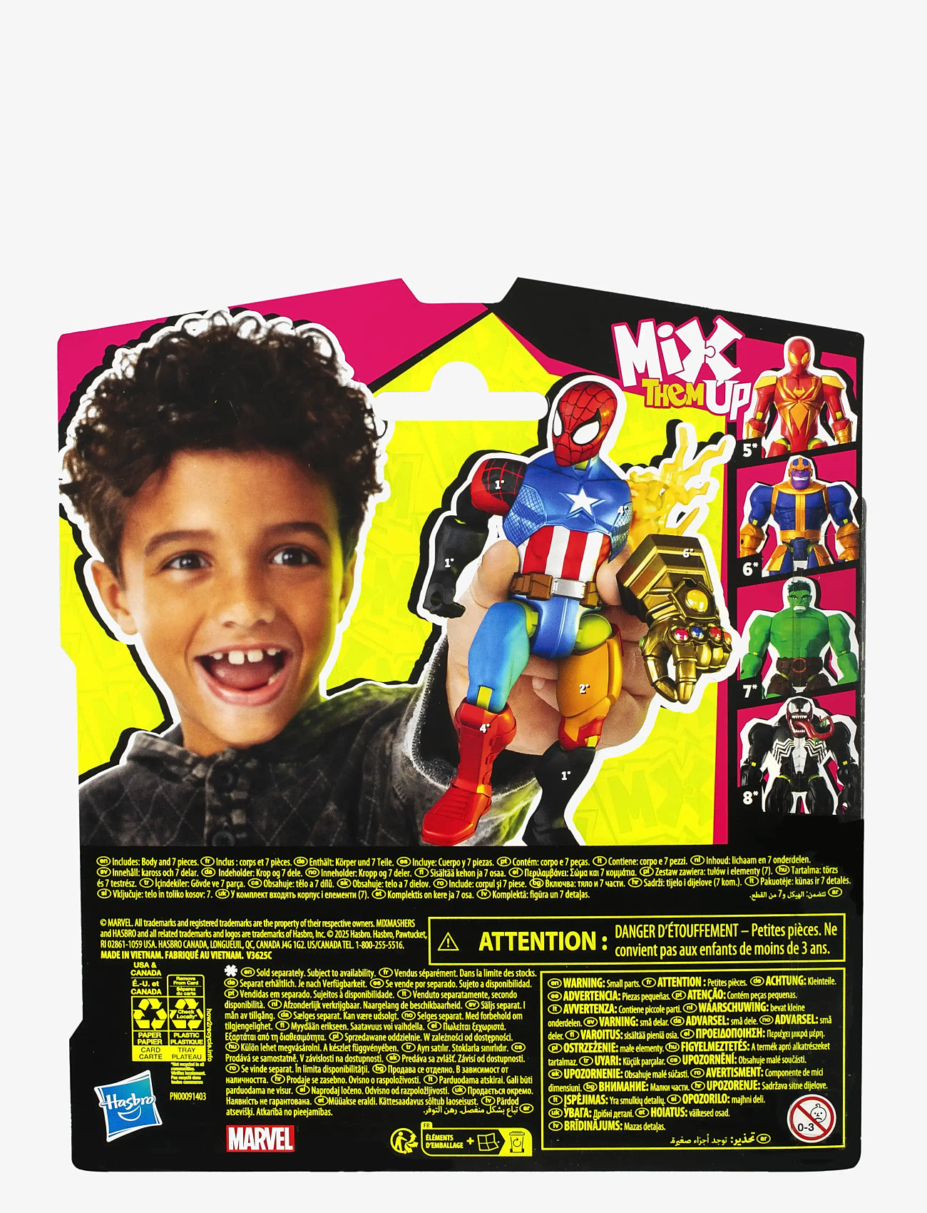 Marvel - children's toy figure - kangelaskujukesed - multicolor - 5