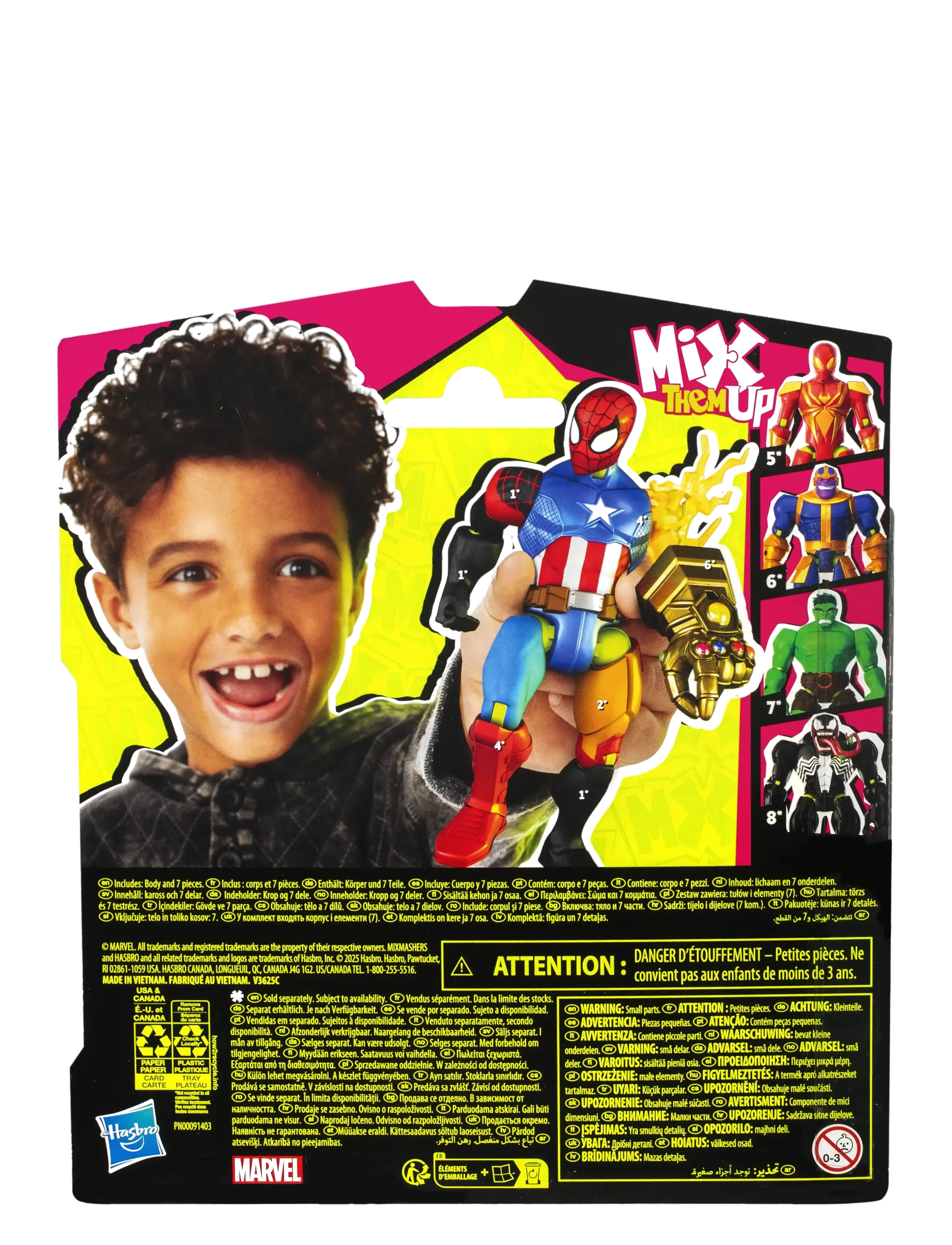 Marvel - Marvel Spider-Man MixMashers - action-figuren - multicolor - 5