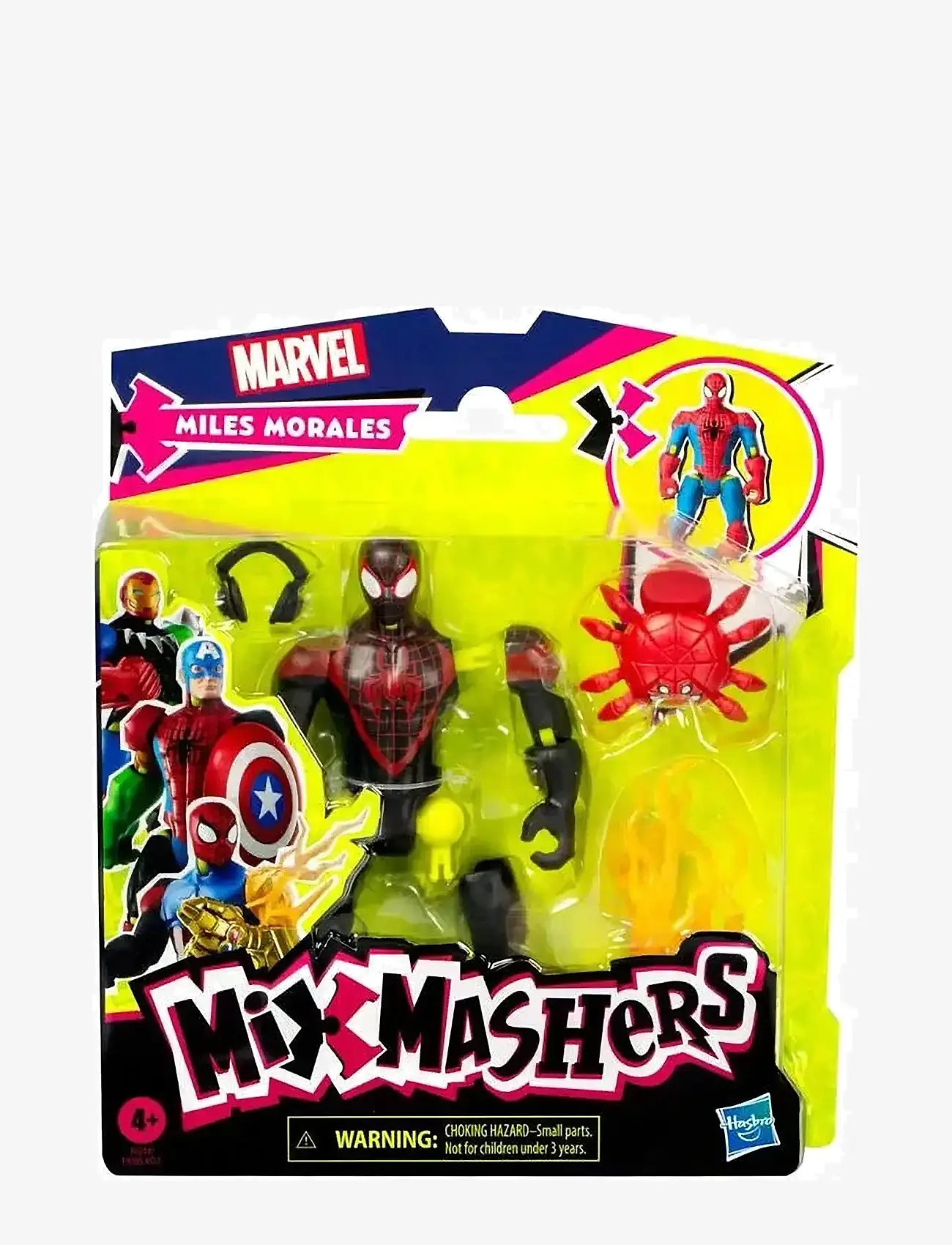 Marvel - Marvel MixMashers Miles Morales Spider-Man Mix-And-Match - film & sagofigurer - multicolor - 1