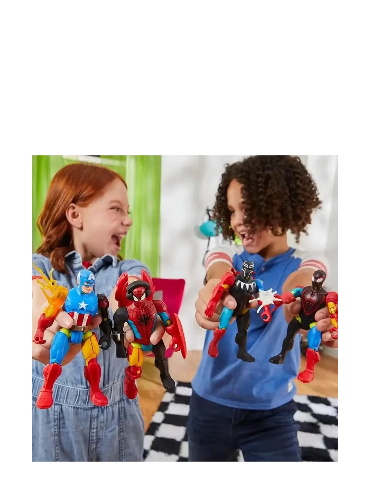 Marvel - Marvel MixMashers Miles Morales Spider-Man Mix-And-Match - die niedrigsten preise - multicolor - 4