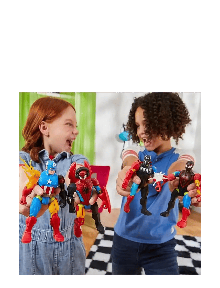 Marvel - Marvel MixMashers Miles Morales Spider-Man Mix-And-Match - die niedrigsten preise - multicolor - 4