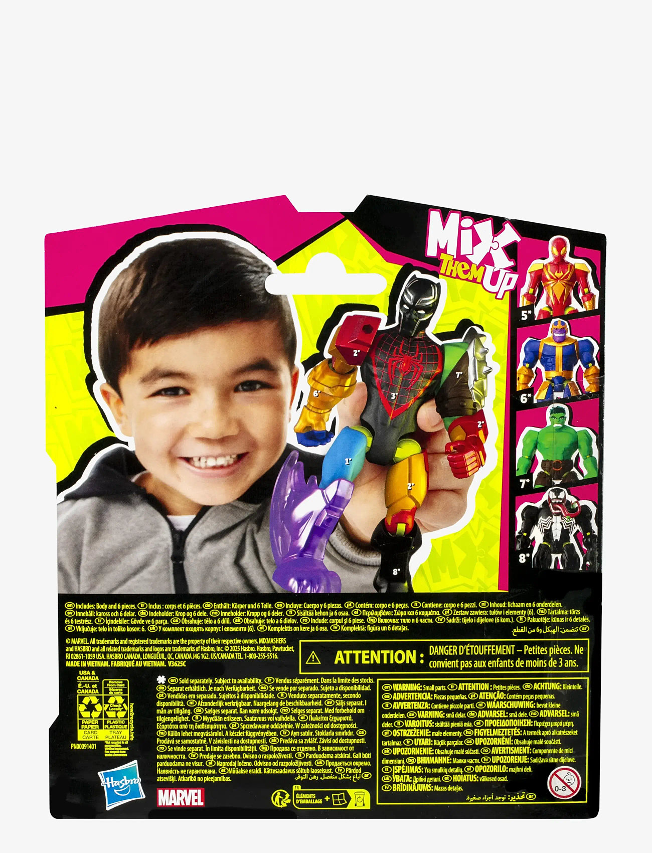 Marvel - children's toy figure - laveste priser - multicolor - 5