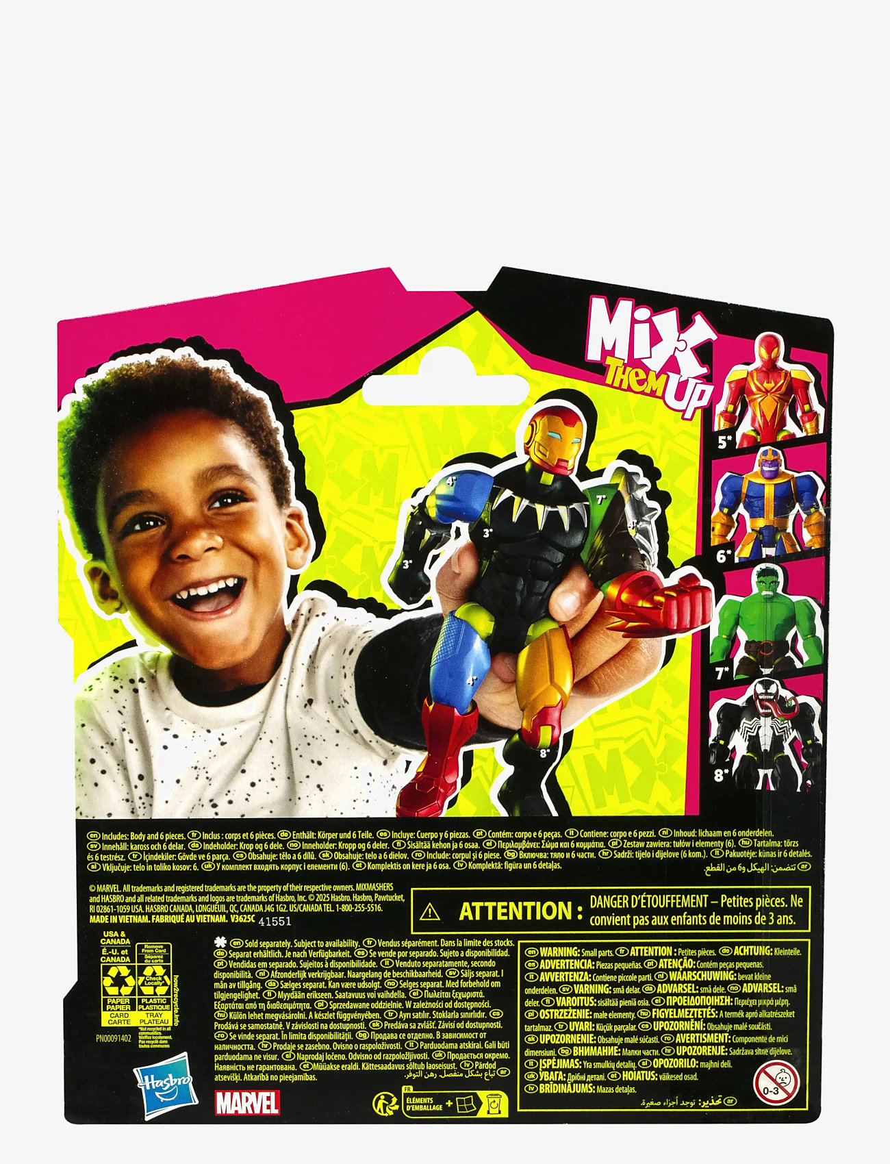 Marvel - children's toy figure - actionfigurer - multicolor - 5