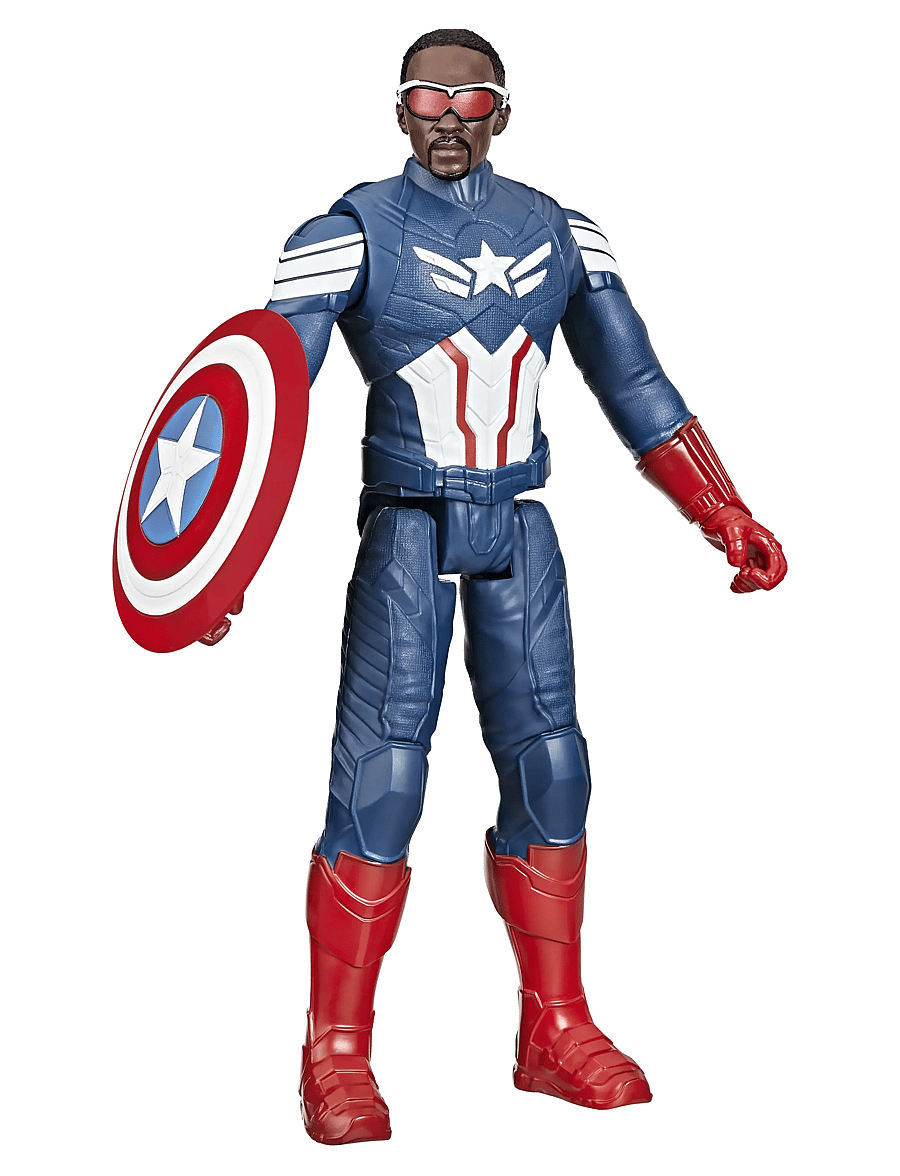 Marvel - Marvel Studios Captain America Brave New World, Titan Hero Series Captain America - multi-color - 0