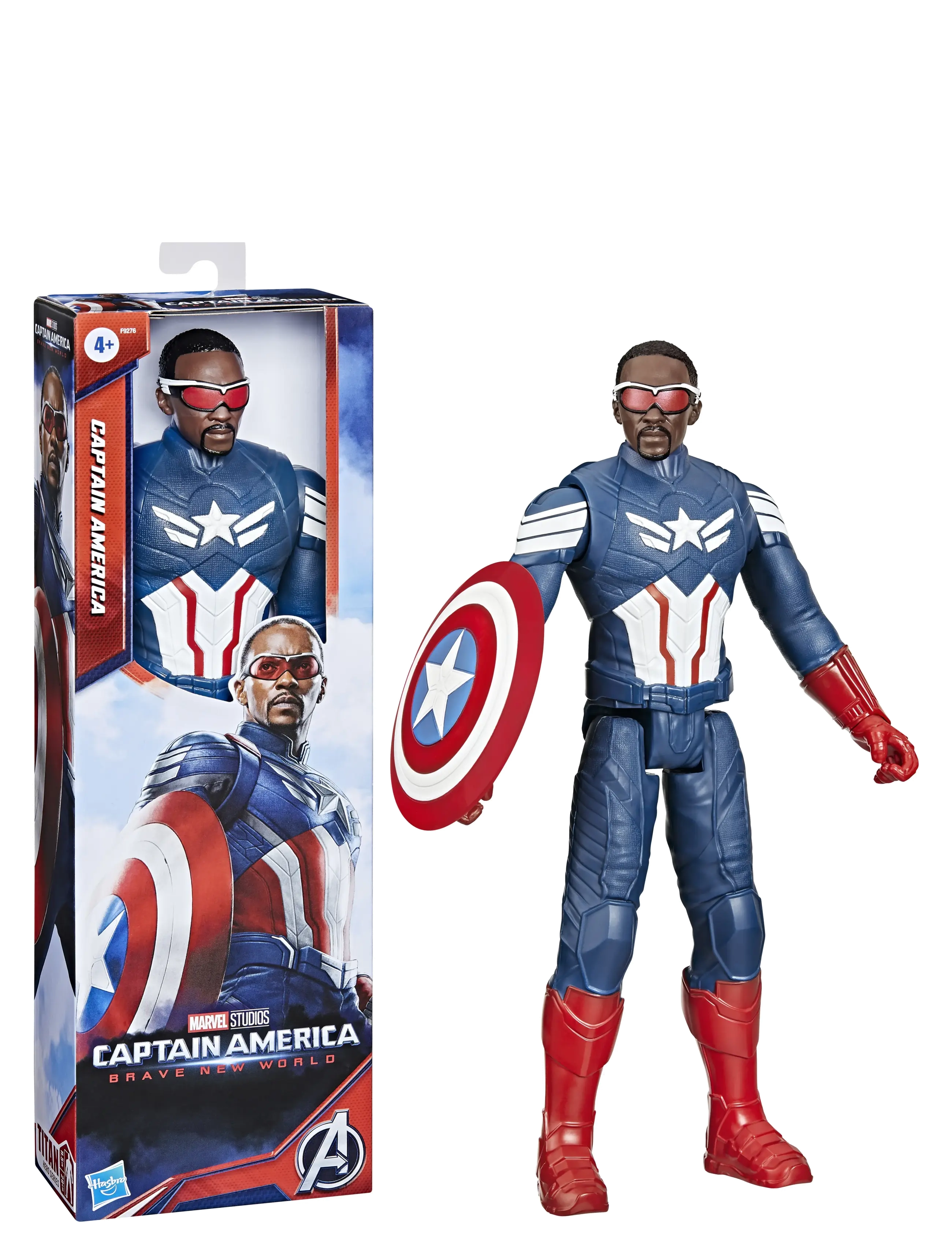 Marvel - Marvel Studios Captain America Brave New World, Titan Hero Series Captain America - multi-color - 2