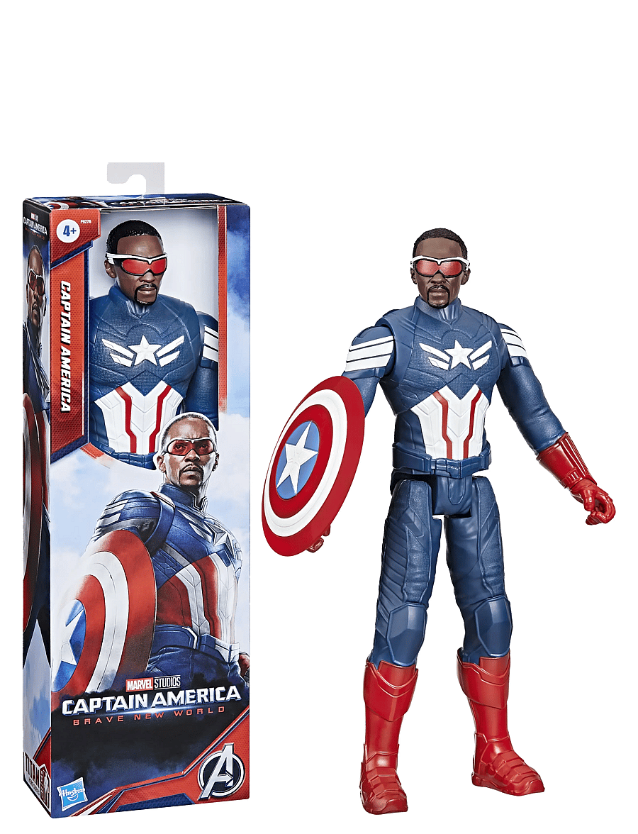 Marvel - Marvel Studios Captain America Brave New World, Titan Hero Series Captain America - multi-color - 2