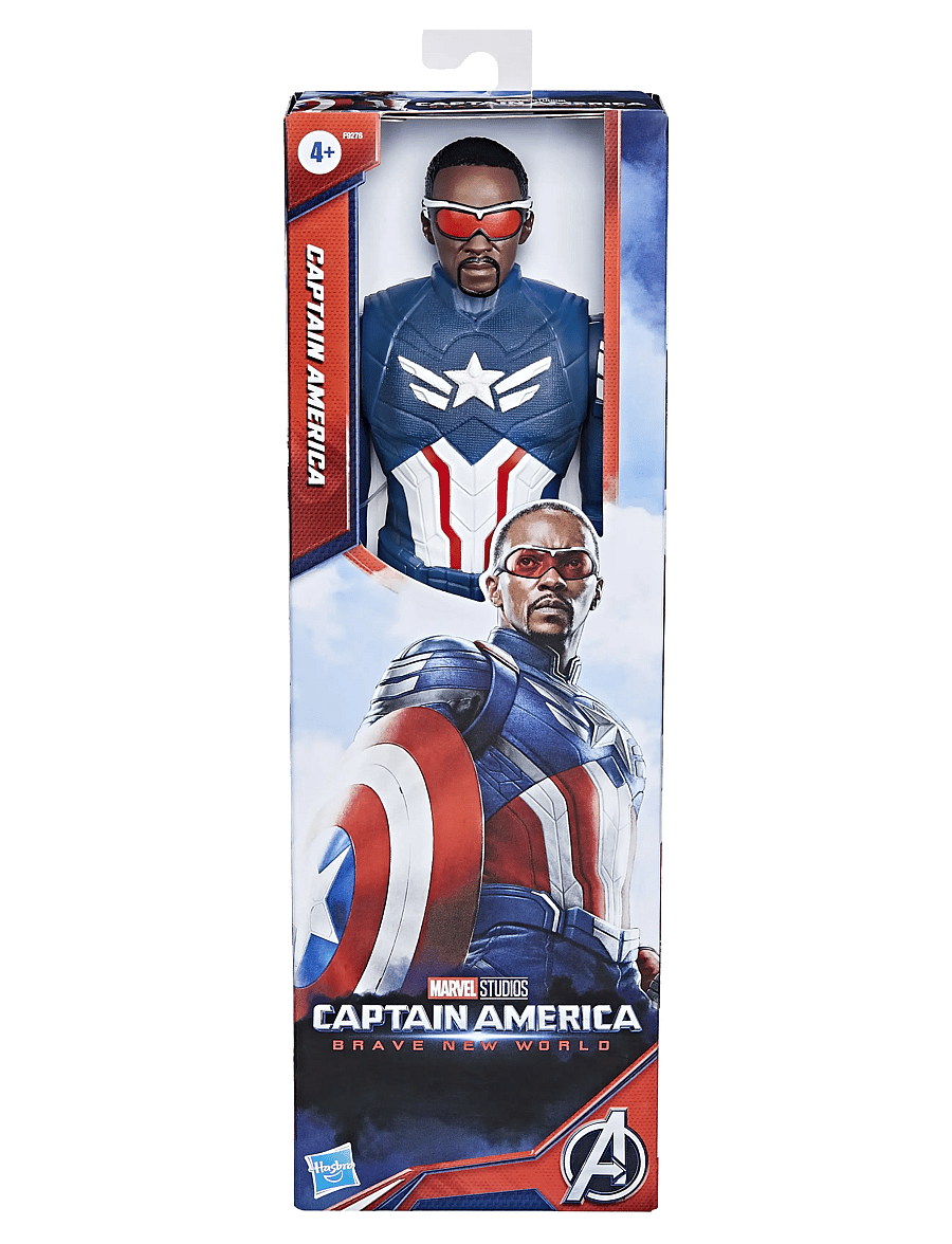 Marvel - Marvel Studios Captain America Brave New World, Titan Hero Series Captain America - multi-color - 3