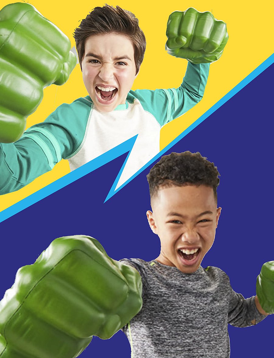 Marvel - Marvel Avengers Hulk Gamma Smash Fists - multicolor - 0