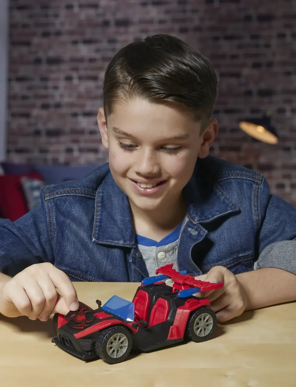 Marvel - Marvel Spider-Man VenomVersus Epic World of Action Miles Morales Remix Blast Racer - actionfigurer - multicolor - 0