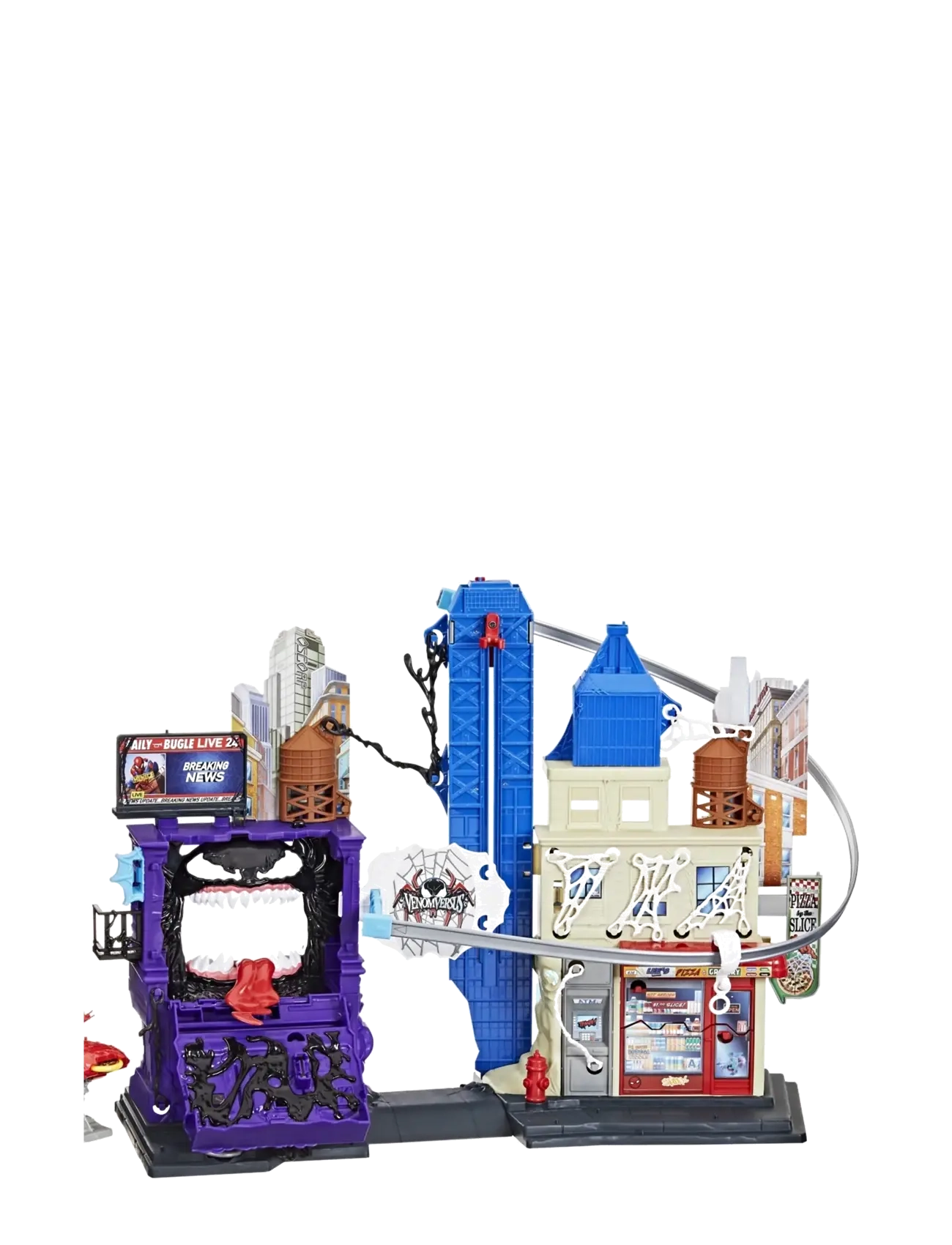Marvel - Marvel Spider-Man VenomVersus Web Slinging City Playset - lekset - multicolor - 2