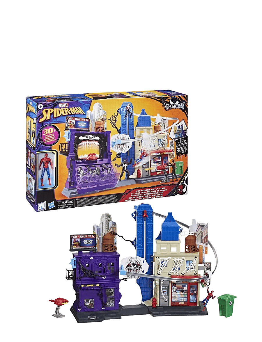 Marvel - Marvel Spider-Man VenomVersus Web Slinging City Playset - spiel-sets - multicolor - 3