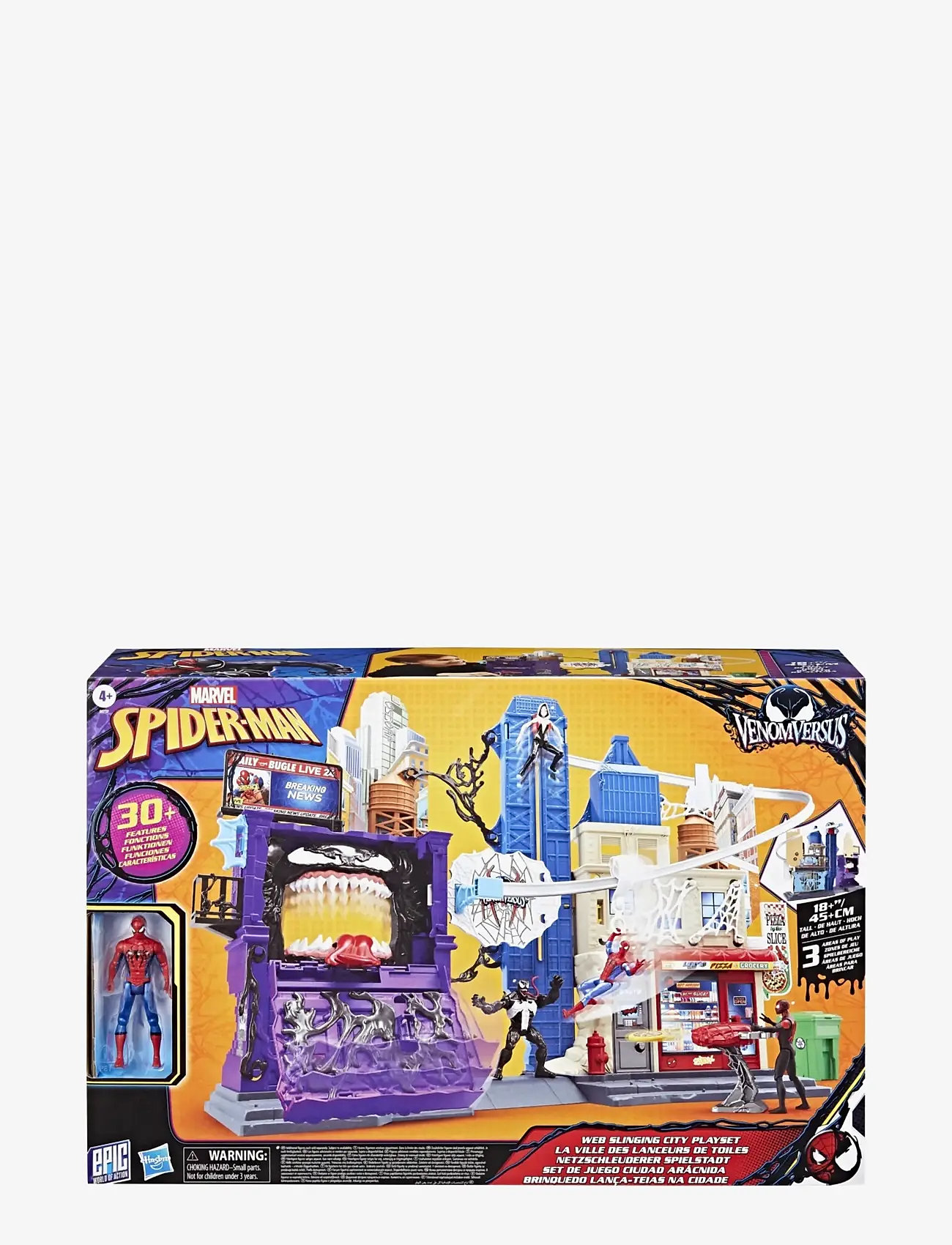 Marvel - Marvel Spider-Man VenomVersus Web Slinging City Playset - spiel-sets - multicolor - 4