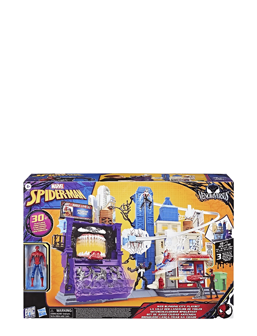 Marvel - Marvel Spider-Man VenomVersus Web Slinging City Playset - spiel-sets - multicolor - 4