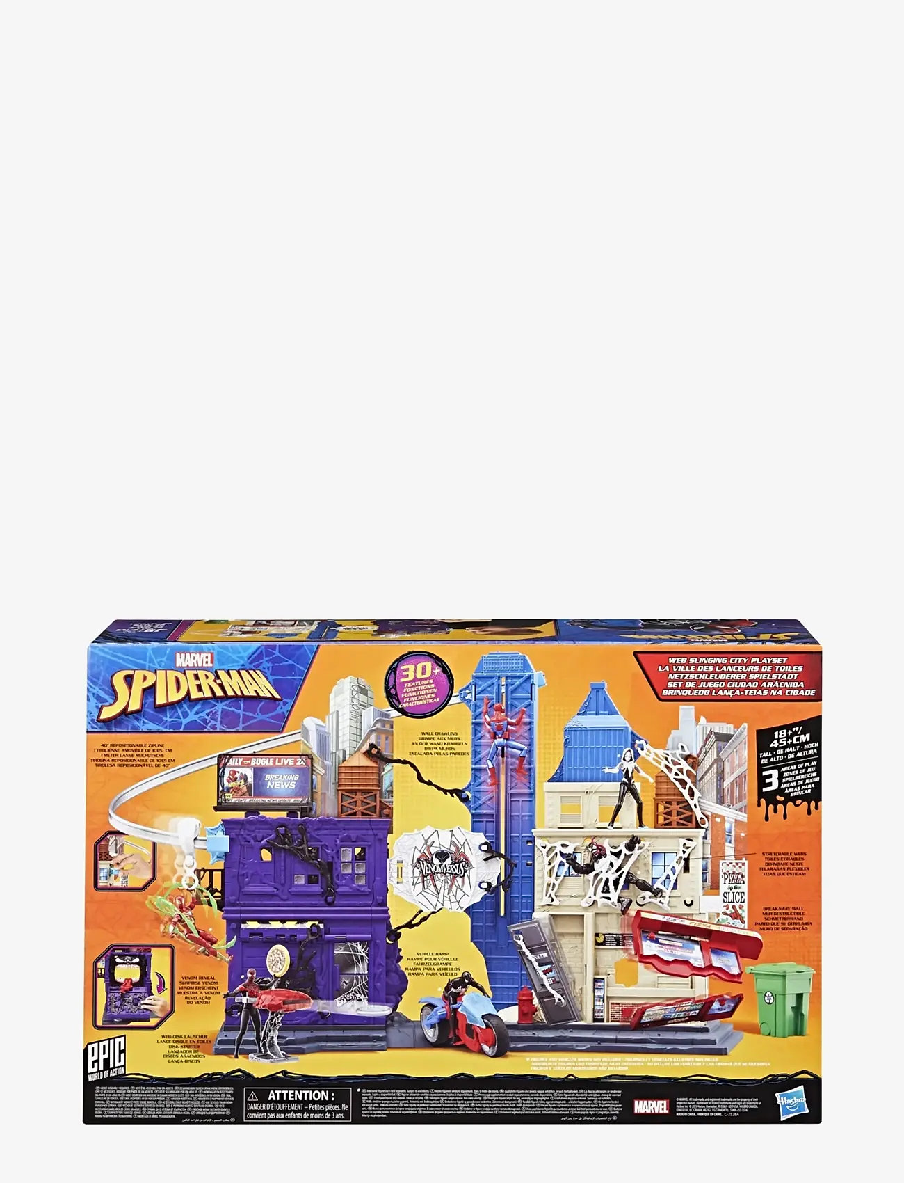 Marvel - Marvel Spider-Man VenomVersus Web Slinging City Playset - spiel-sets - multicolor - 5