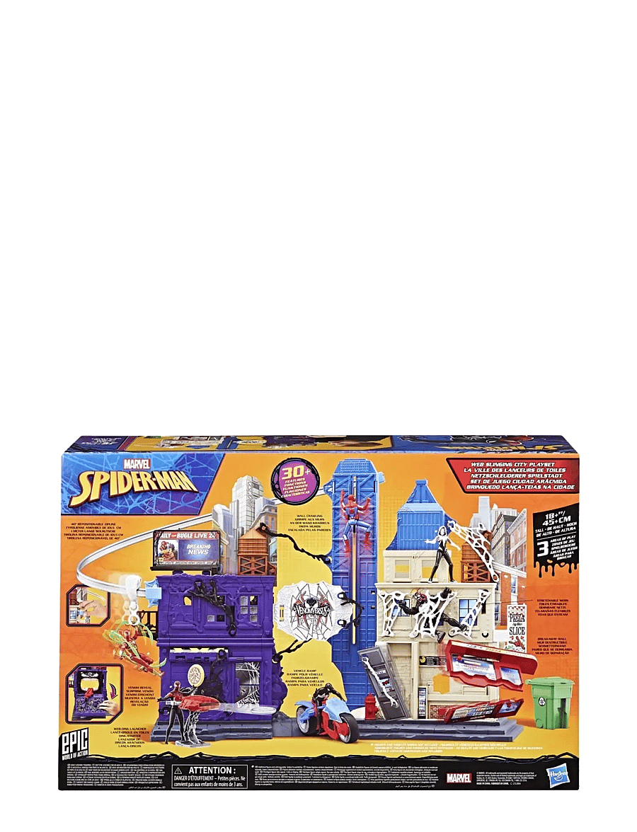 Marvel - Marvel Spider-Man VenomVersus Web Slinging City Playset - spiel-sets - multicolor - 5