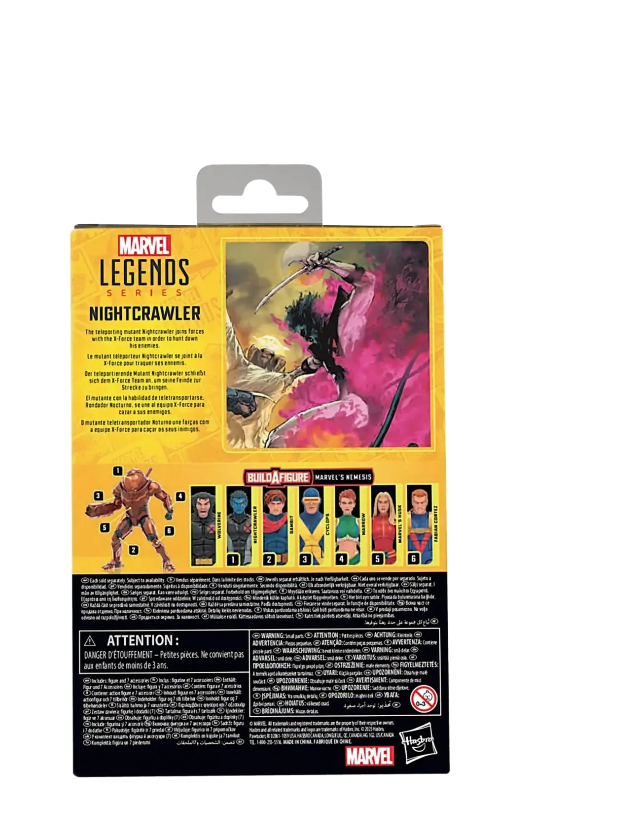 Marvel - Marvel Legends Series Nightcrawler - multicolor - 5