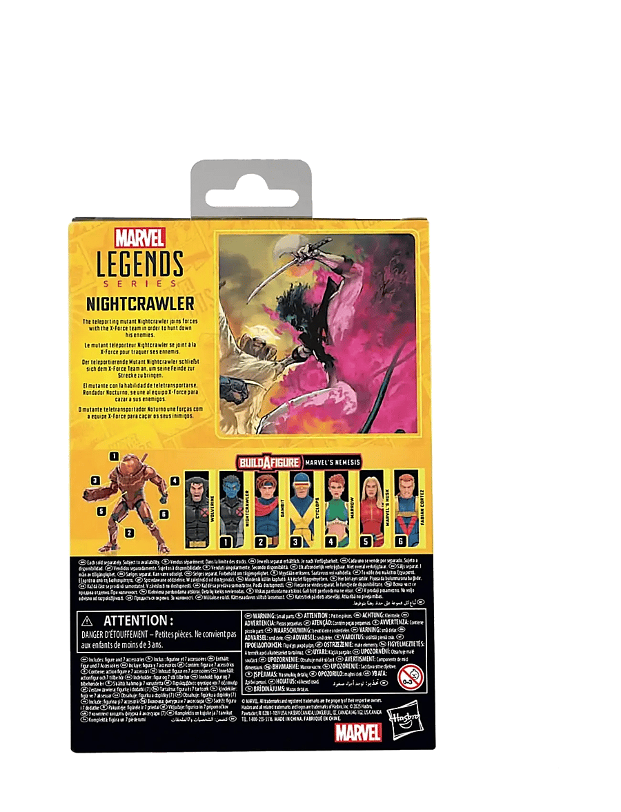 Marvel - Marvel Legends Series Nightcrawler - multicolor - 5