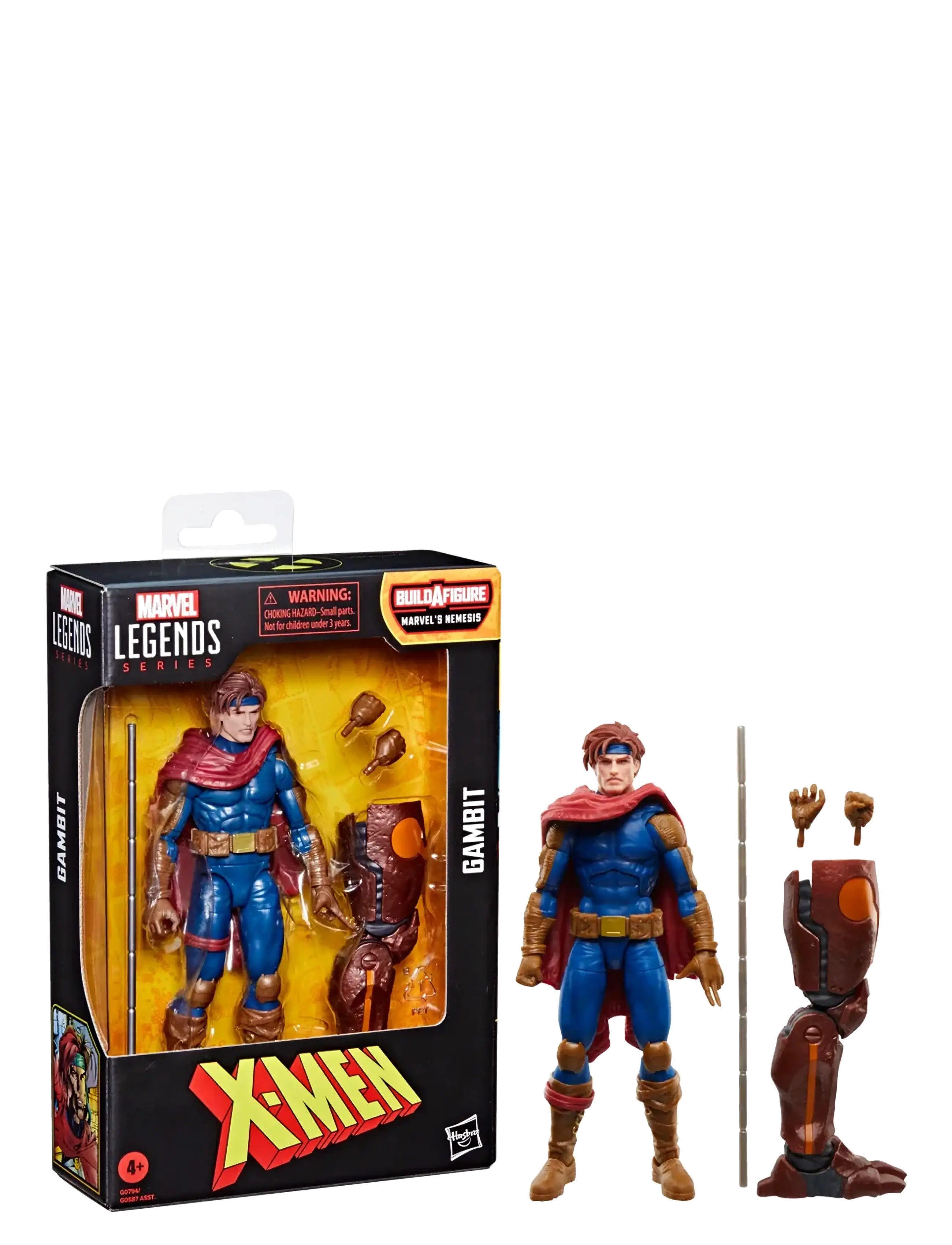 Marvel - Marvel Legends Series Gambit - actionfigurer - multicolor - 3