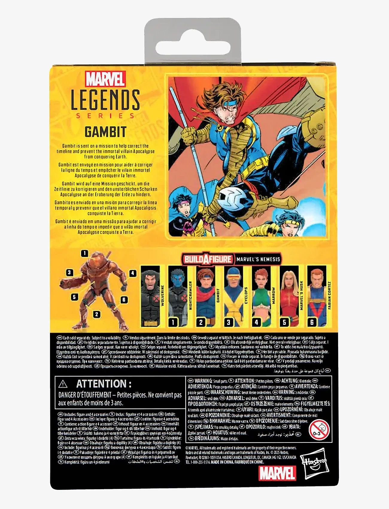 Marvel - Marvel Legends Series Gambit - action-figuren - multicolor - 5