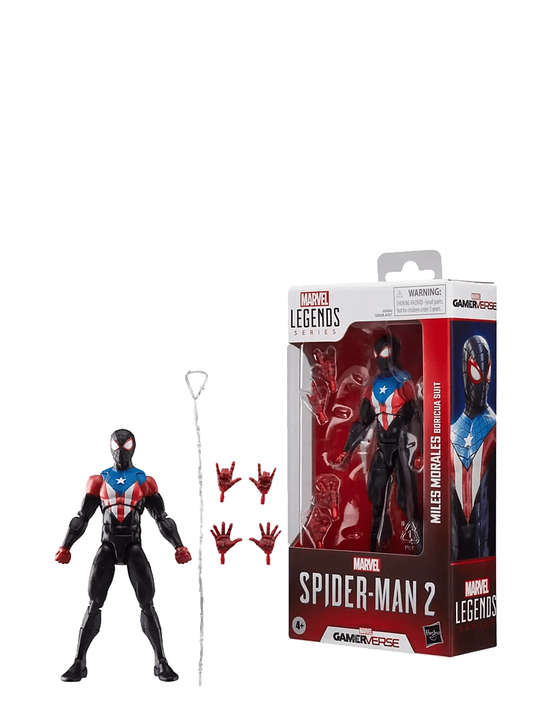 Marvel - Marvel Legends Series Gamerverse Miles Morales Boricua Suit - kangelaskujukesed - multicolor - 3