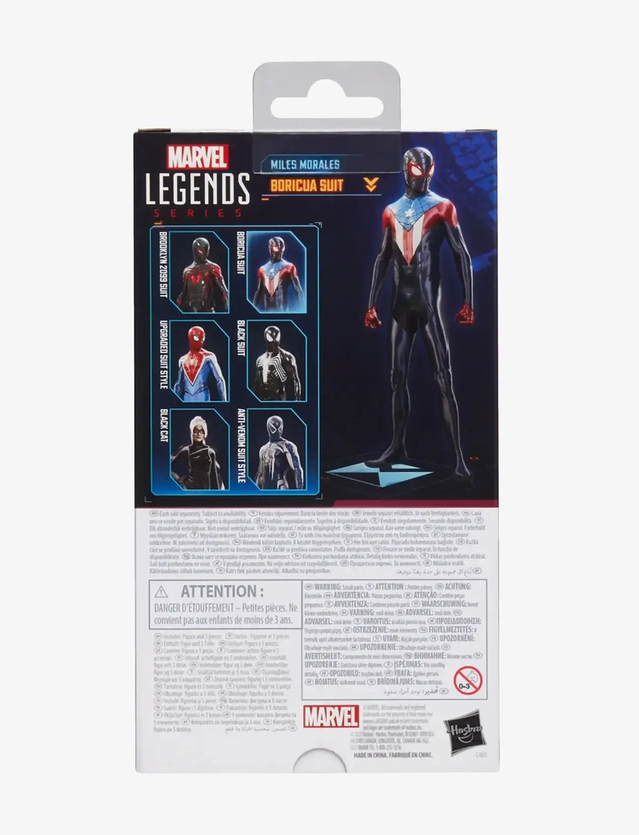 Marvel - Marvel Legends Series Gamerverse Miles Morales Boricua Suit - kangelaskujukesed - multicolor - 5