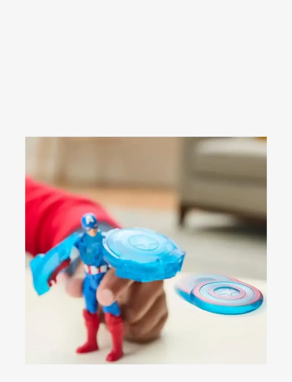 Marvel - Marvel Avengers Epic World of Action Captain America Shield-Shot Cycle Vehicle Playset - film- & eventyrsfigurer - multicolor - 3