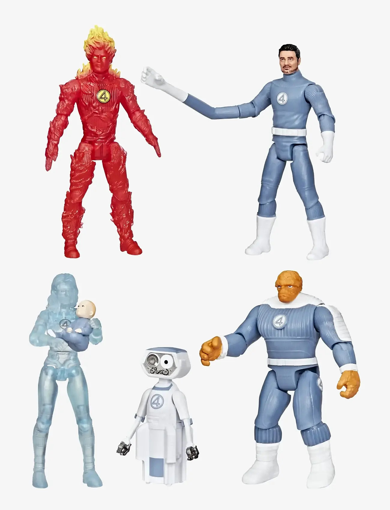 Marvel - Marvel Studios The Fantastic Four Epic World of Action Marvels First Family-samling - film & sagofigurer - multicolor - 1