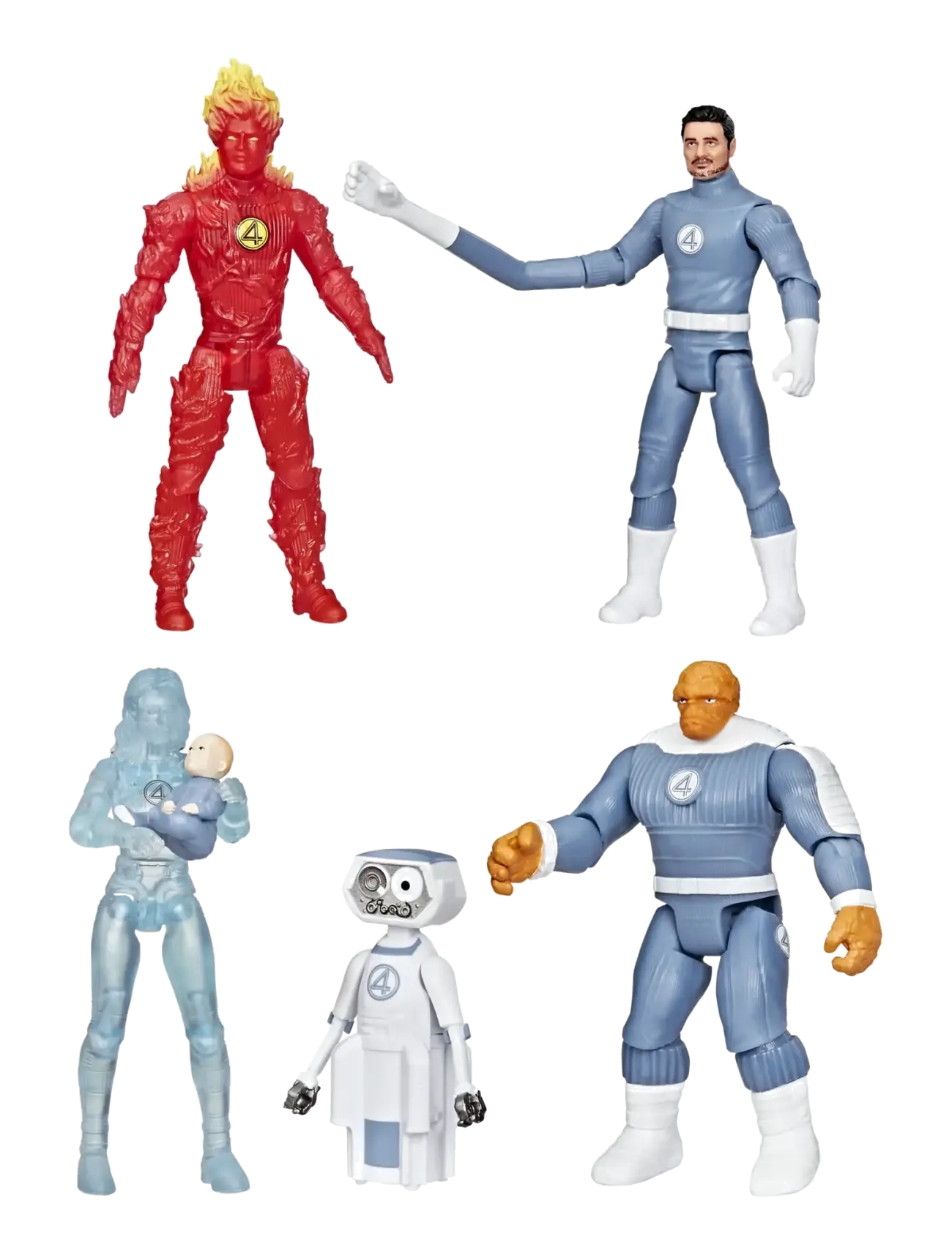 Marvel - Marvel Studios The Fantastic Four Epic World of Action Marvels First Family-samling - filmi- ja muinasjututegelased - multicolor - 1