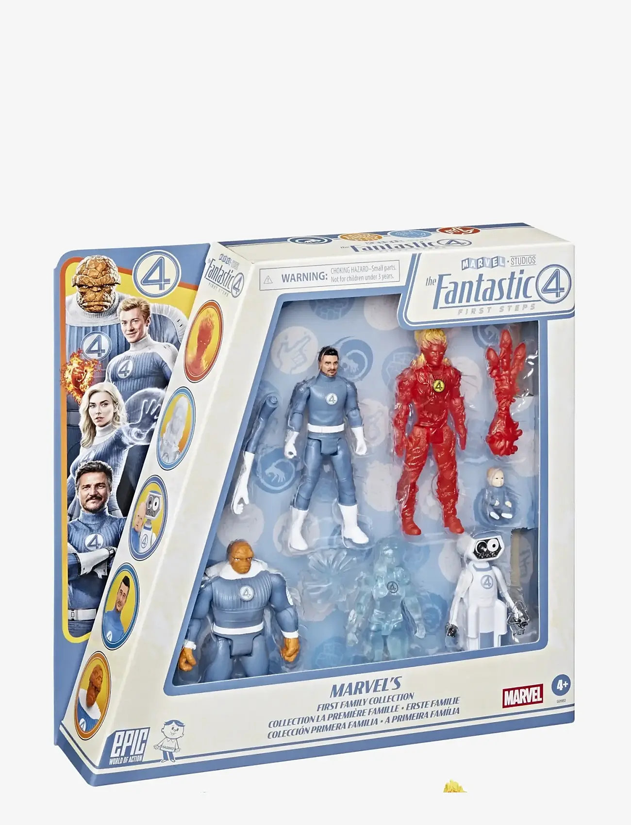 Marvel - Marvel Studios The Fantastic Four Epic World of Action Marvels First Family-samling - film & sagofigurer - multicolor - 2
