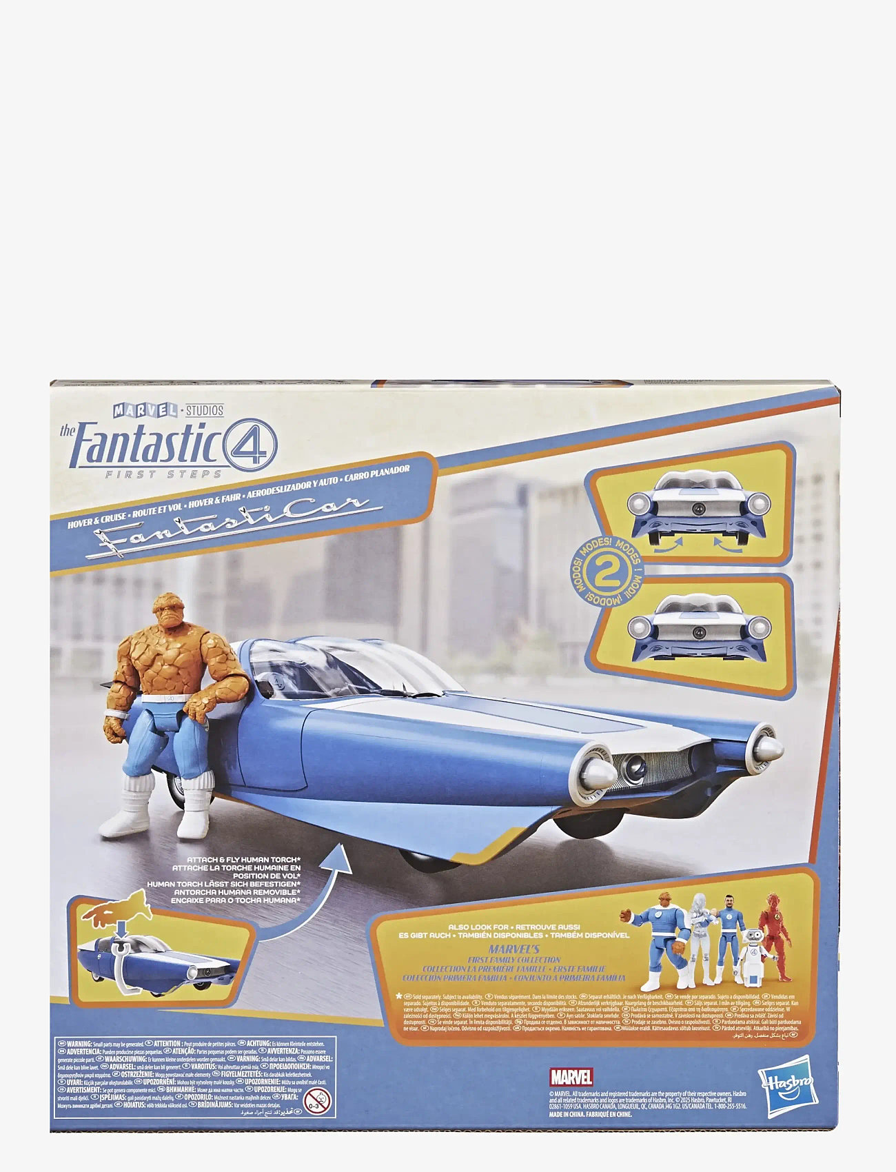 Marvel - Marvel Studios The Fantastic Four Epic World of Action Hover & Cruise Fantasticar - film- & märchenfiguren - multicolor - 5