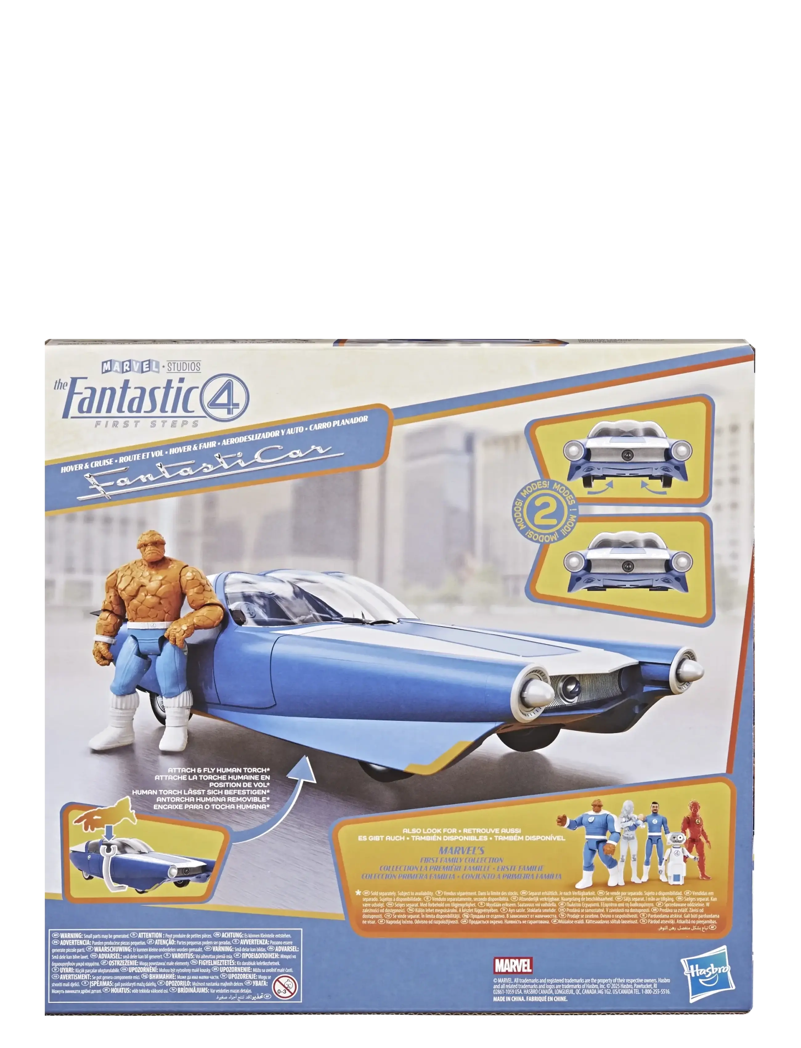 Marvel - Marvel Studios The Fantastic Four Epic World of Action Hover & Cruise Fantasticar - film- & eventyrsfigurer - multicolor - 5