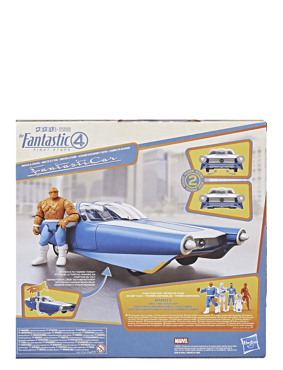 Marvel - Marvel Studios The Fantastic Four Epic World of Action Hover & Cruise Fantasticar - film- & märchenfiguren - multicolor - 5