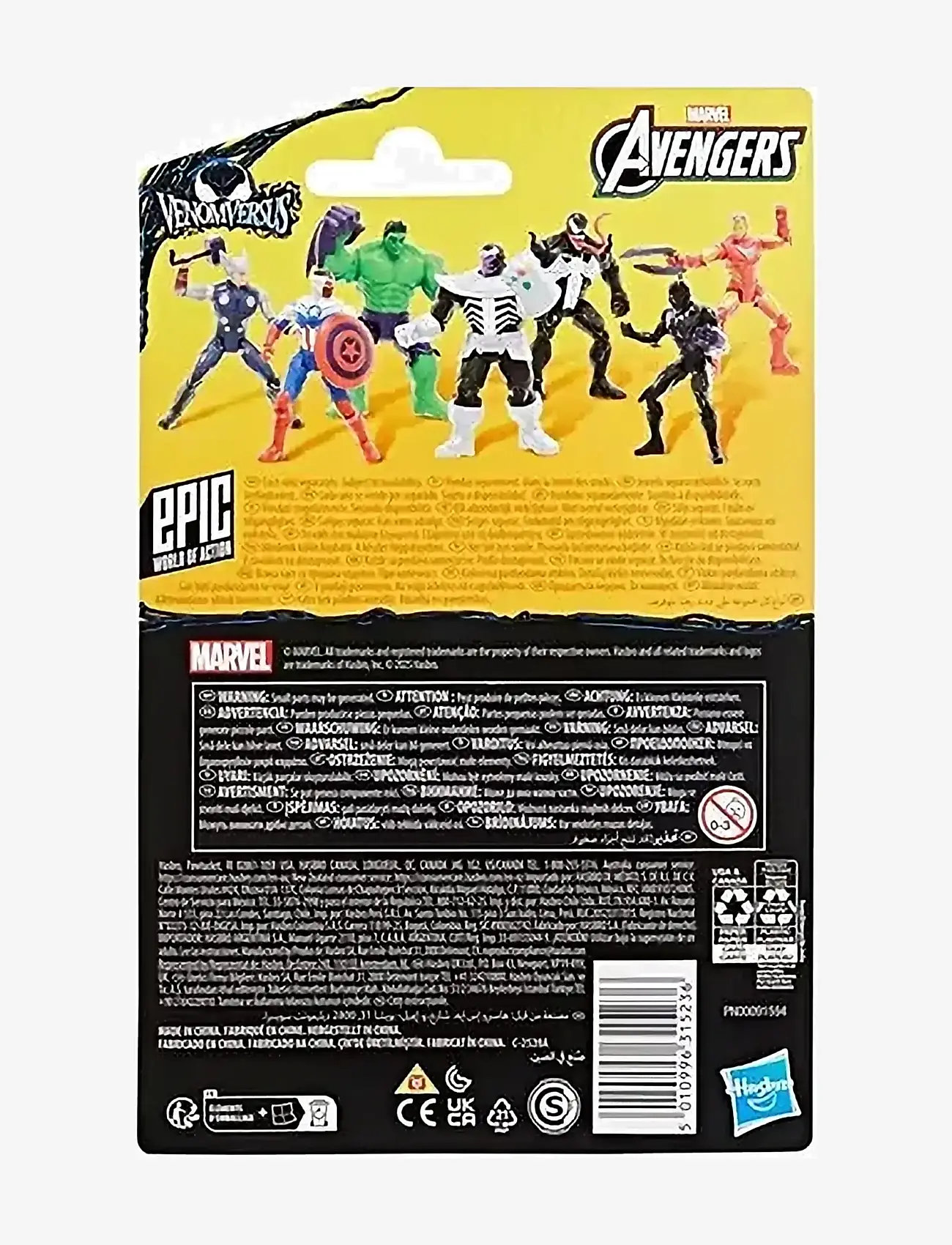 Marvel - Marvel Avengers VenomVersus Epic World of Action Anti-Venom Captain America - film- & märchenfiguren - multicolor - 3
