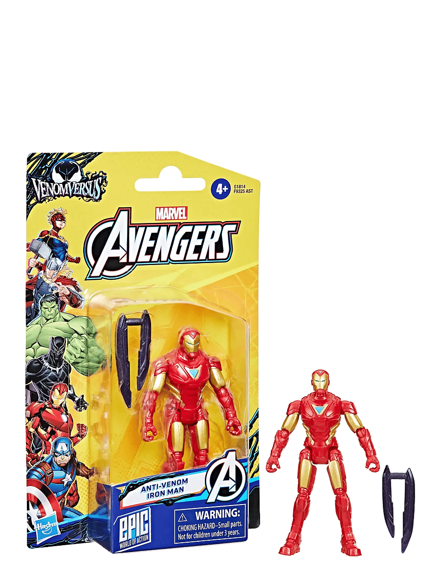 Marvel - Marvel Avengers VenomVersus Epic World of Action Anti-Venom Iron Man - multicolor - 0