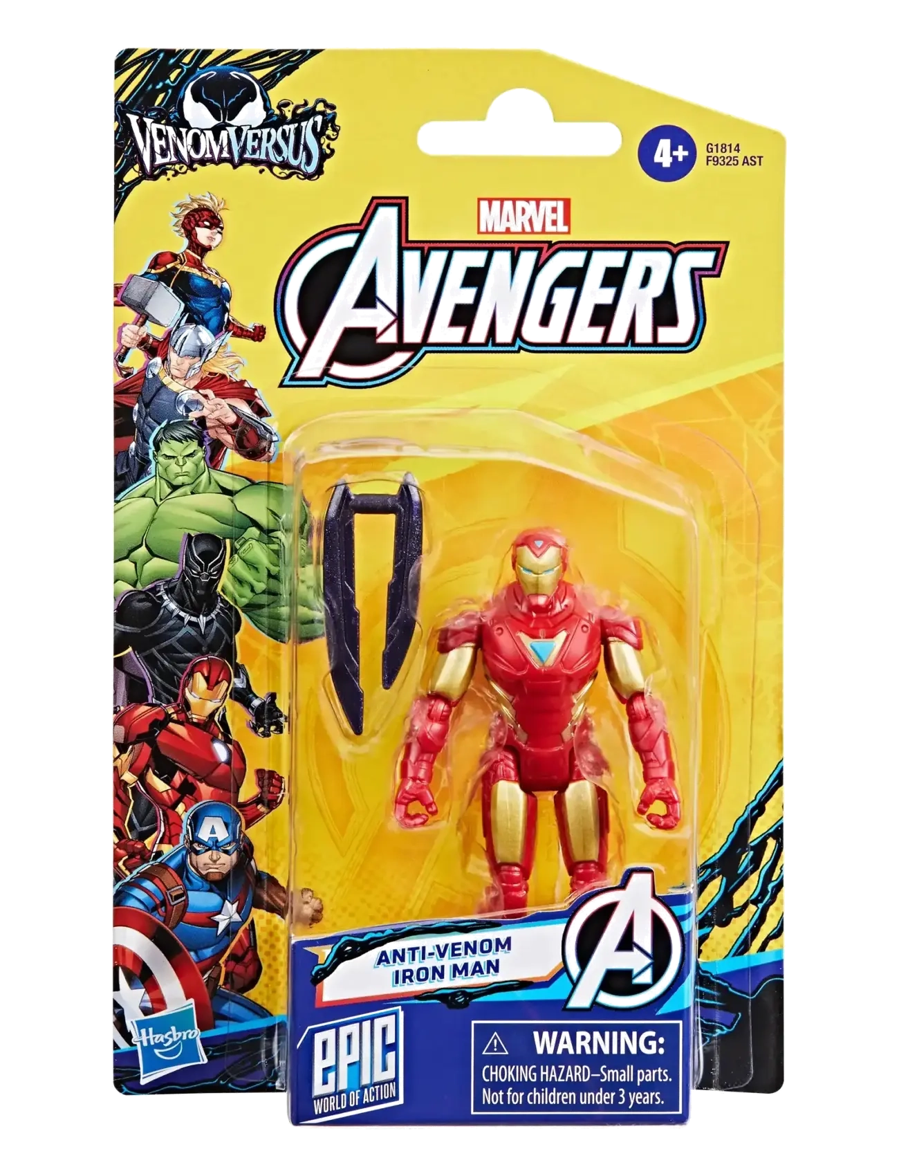 Marvel - Marvel Avengers VenomVersus Epic World of Action Anti-Venom Iron Man - multicolor - 3